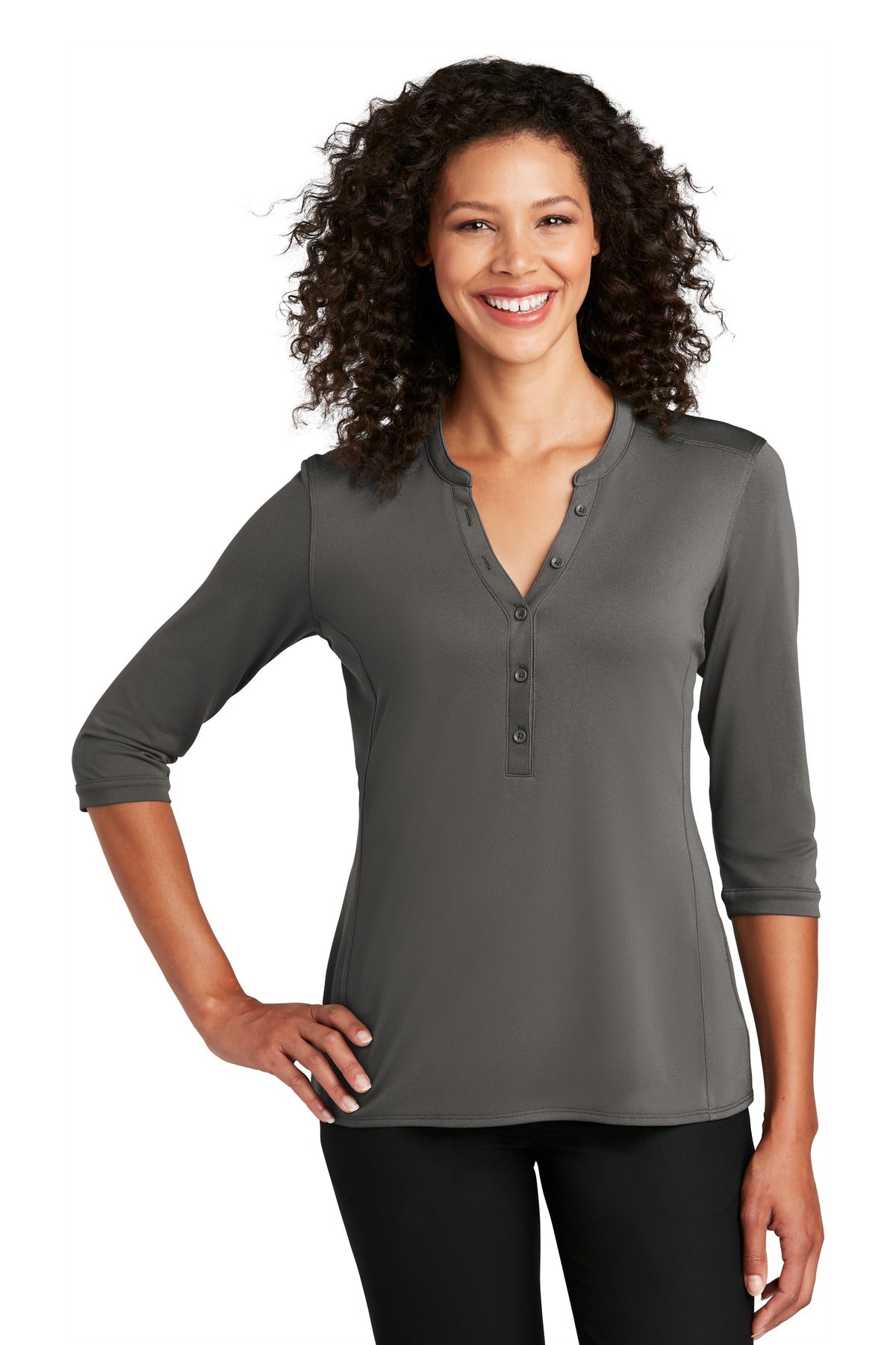Port Authority ®  Women's UV Choice Pique Henley LK750