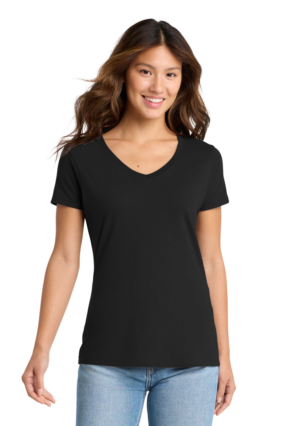 Port & Co™ Women's Fan Favorite V-Neck Tee. LPC450V