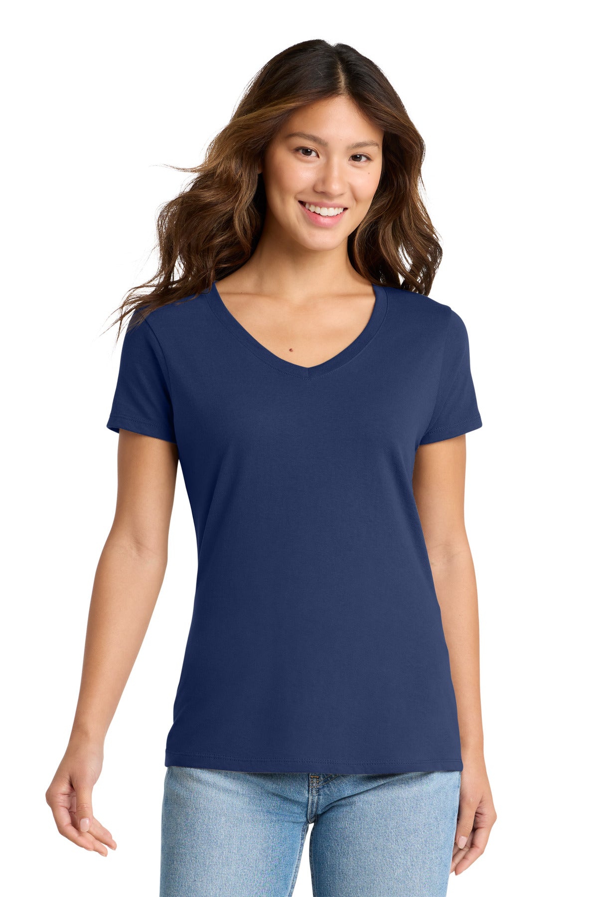 Port & Co™ Women's Fan Favorite V-Neck Tee. LPC450V