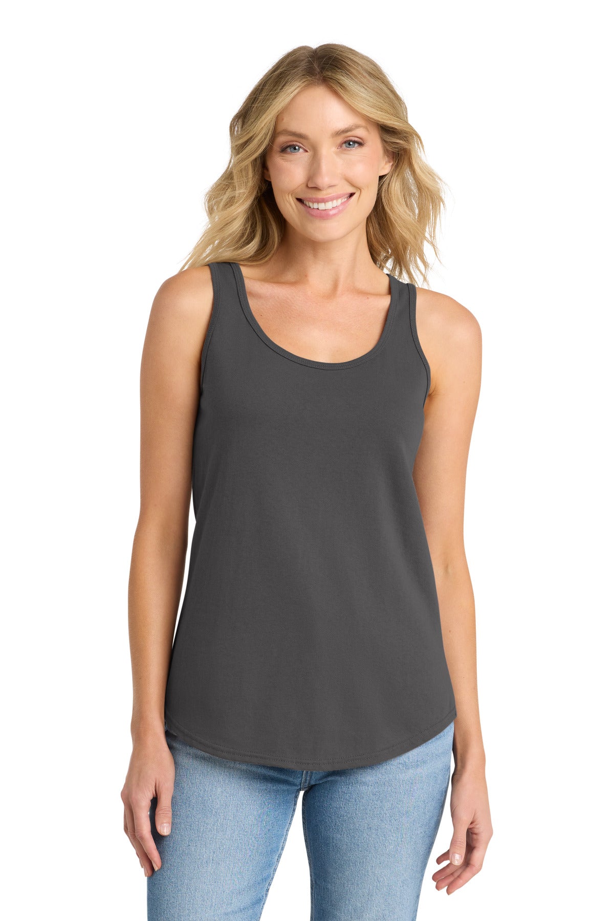 Port & Co™ Women's Core Cotton Tank Top.  LPC54TT