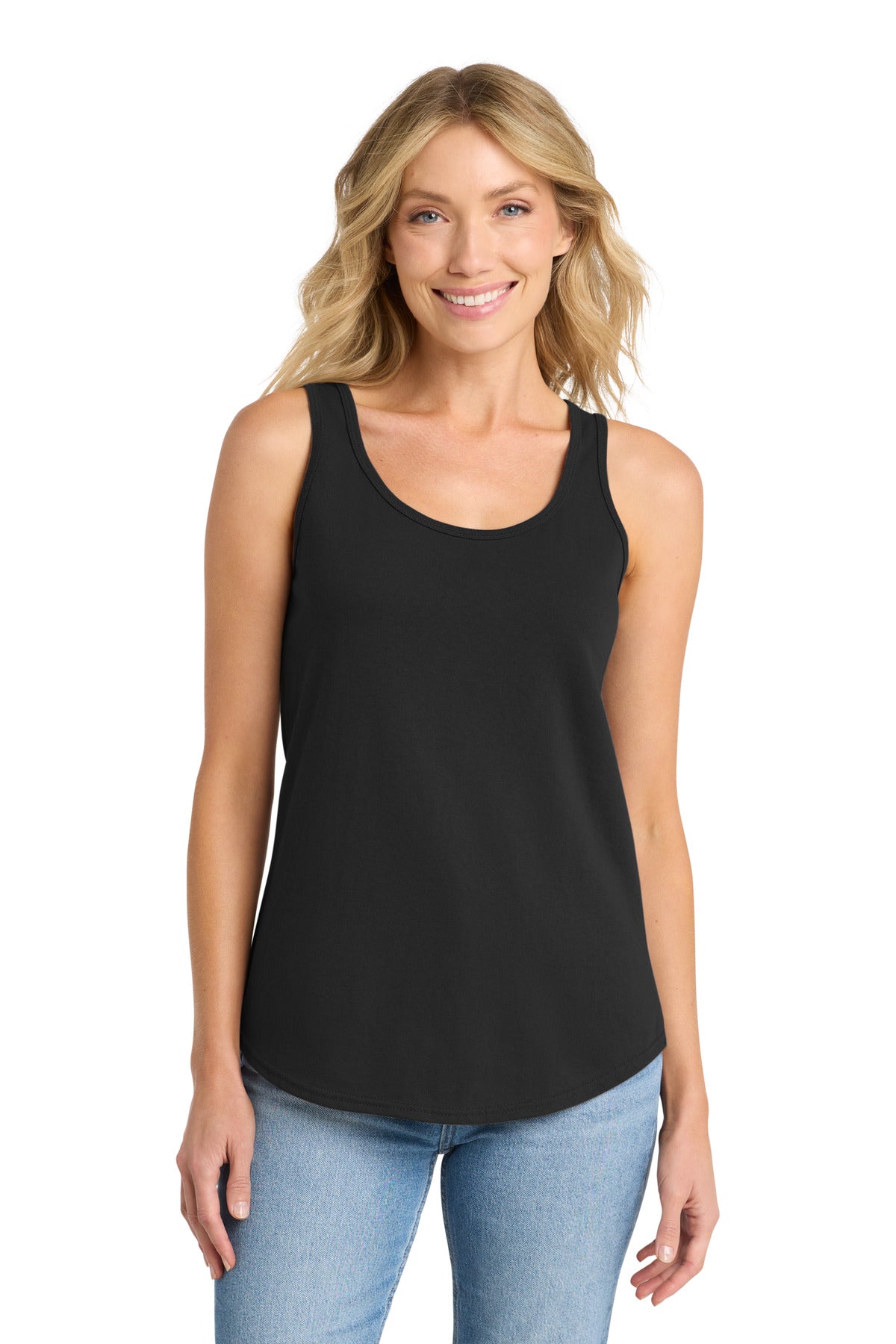 Port & Co™ Women's Core Cotton Tank Top.  LPC54TT
