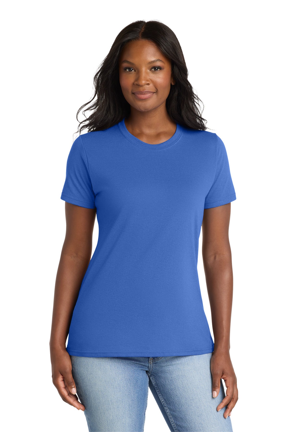 Port & Co™ Women's Core Blend Tee. LPC55