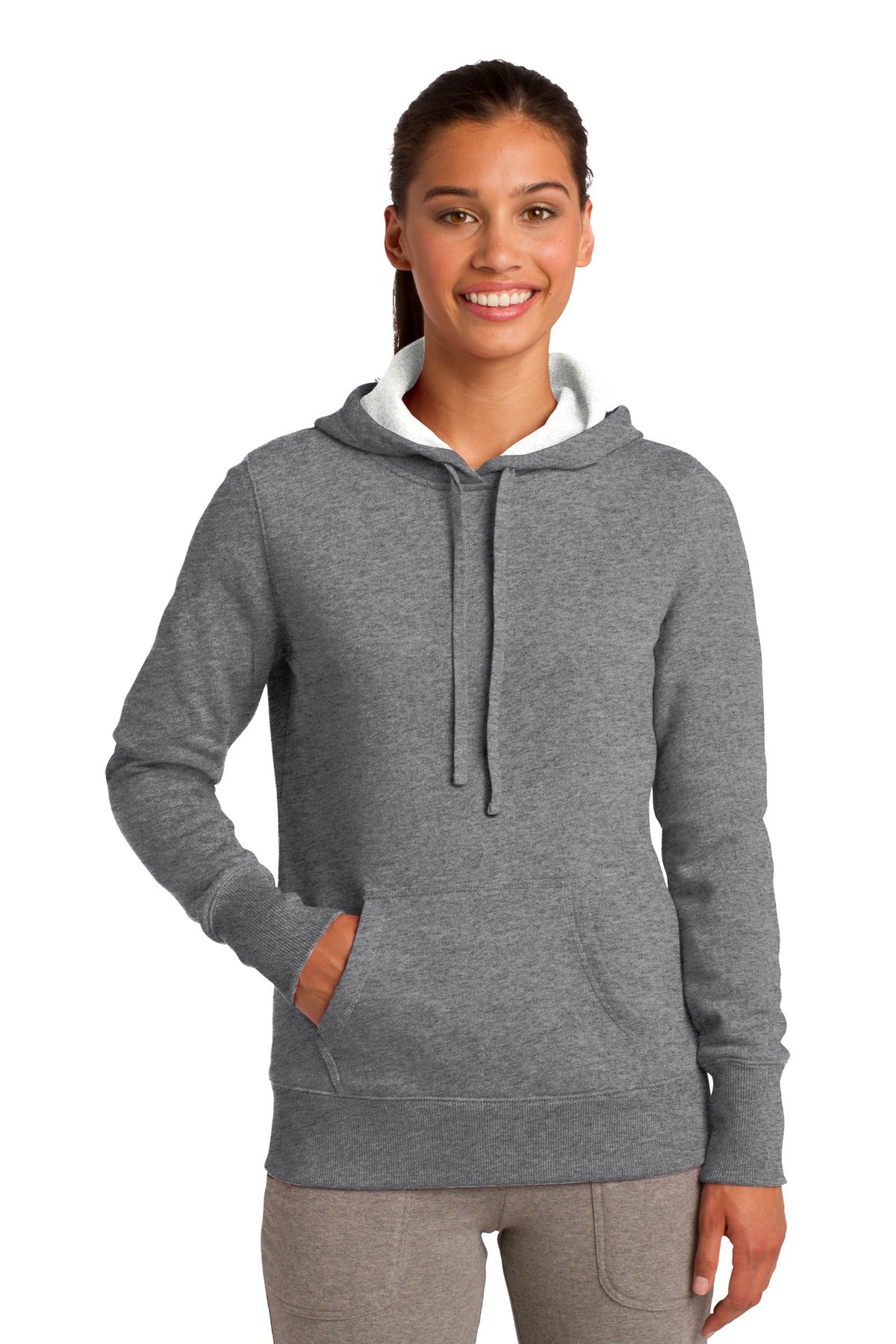 Sport-Tek® Women's Pullover Hooded Sweatshirt. LST254
