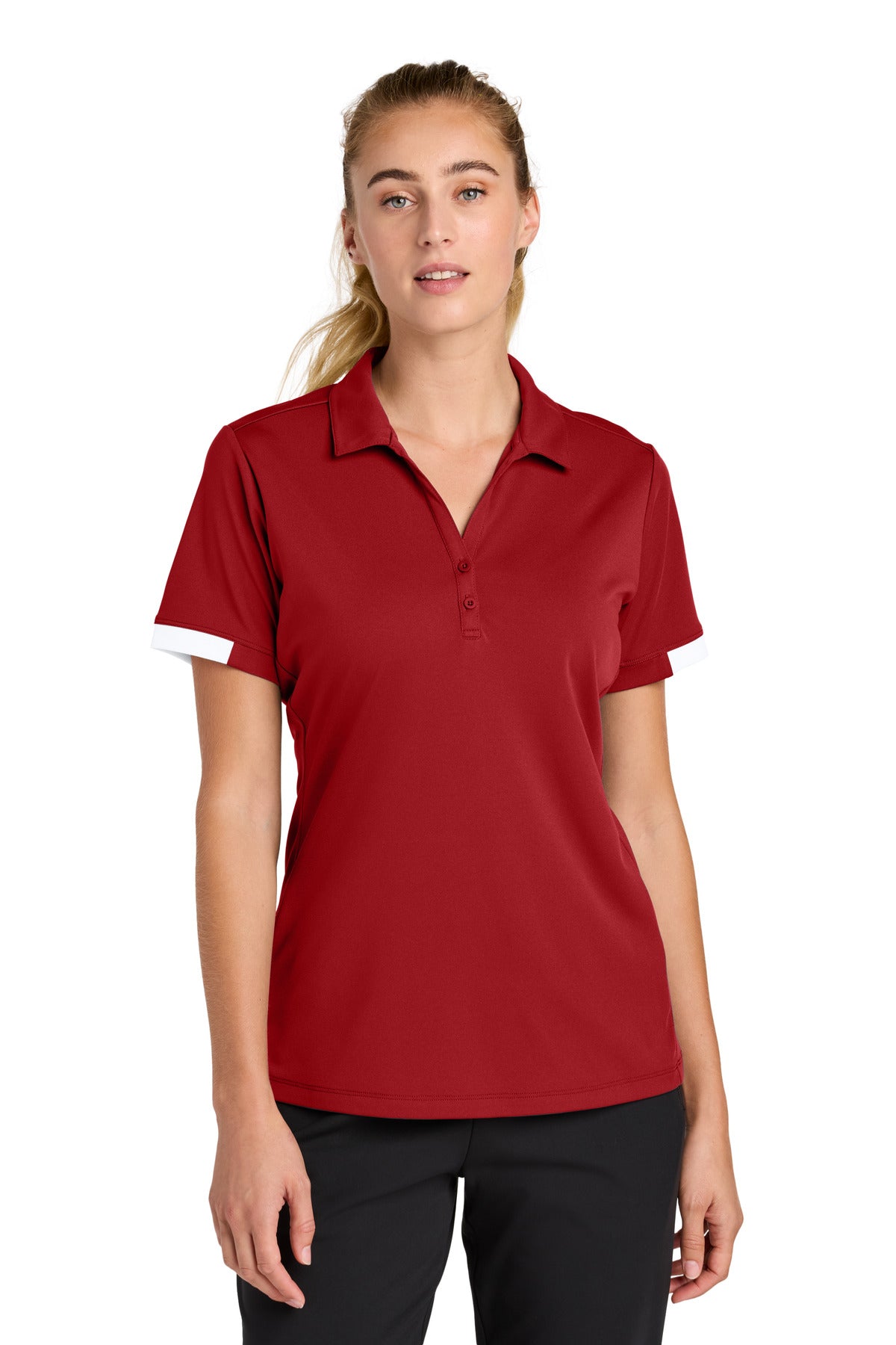 Sport-Tek® Women's Club Colorblock Polo LST444