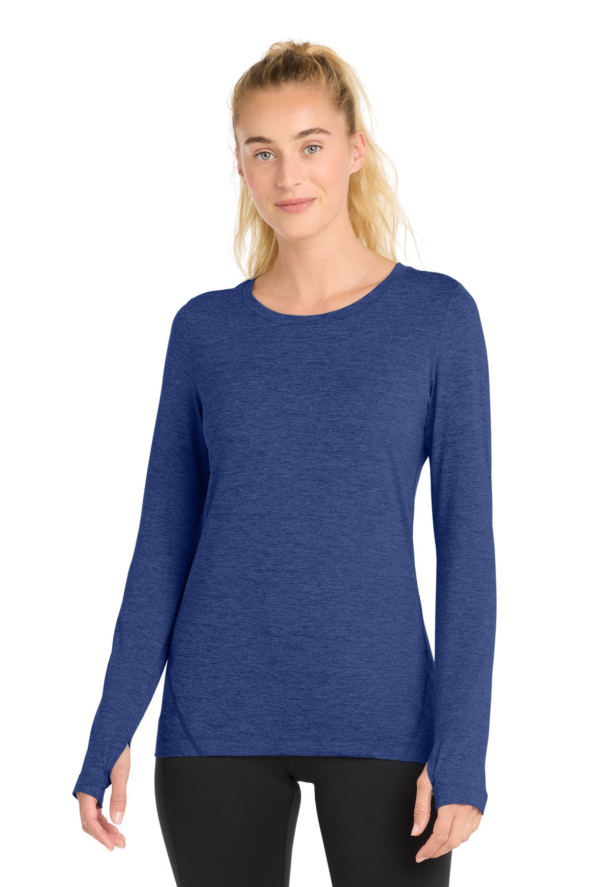 Sport-Tek ® Women's Exchange 1.5 Long Sleeve Crew. LST710