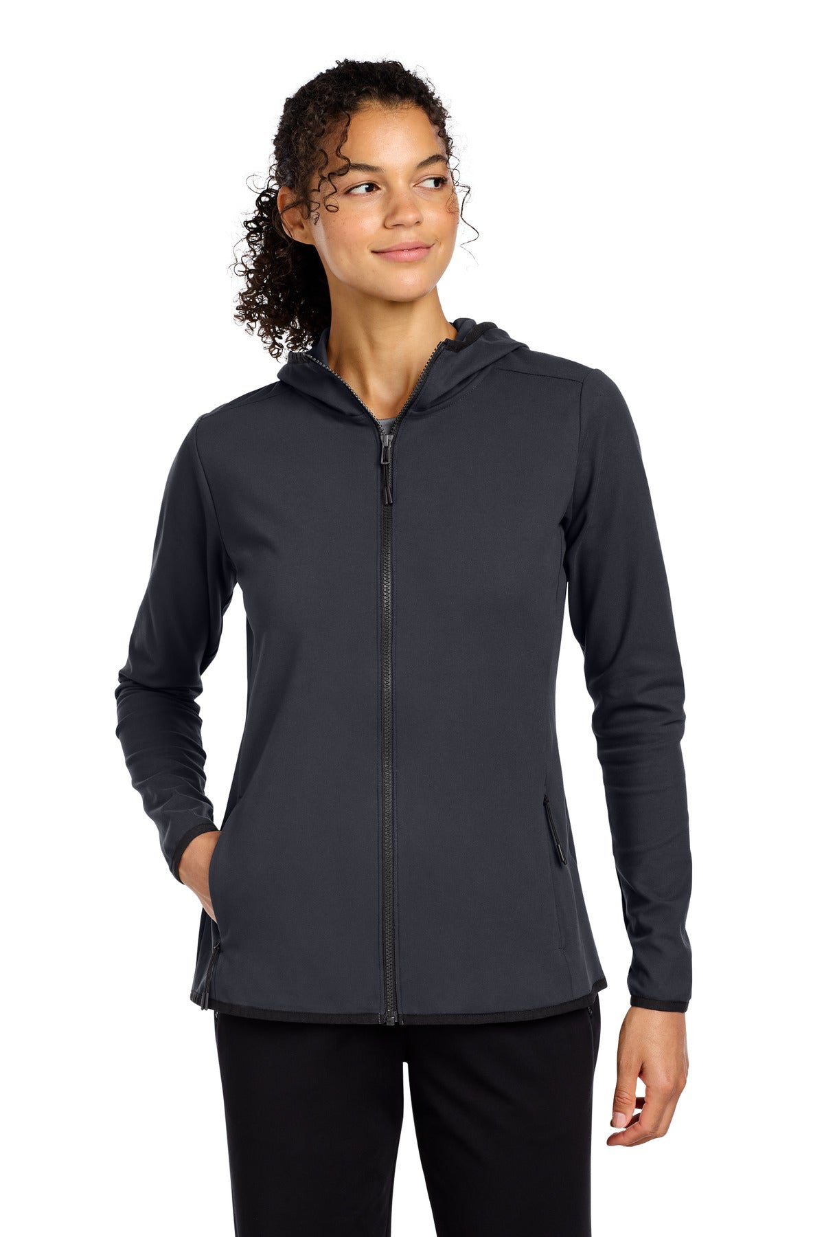 Sport-Tek® Women's Circuit Hooded Full-Zip LST870