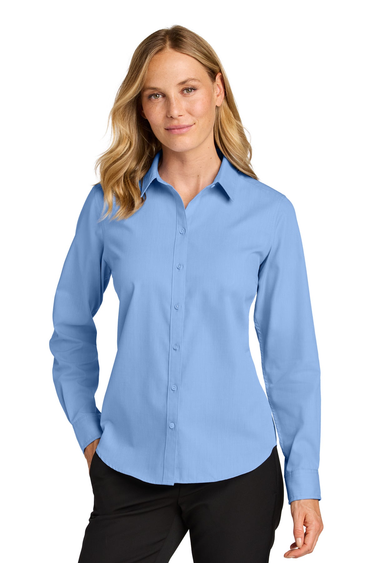 Port Authority® Women's Long Sleeve Nailhead Easy Care Shirt LW816