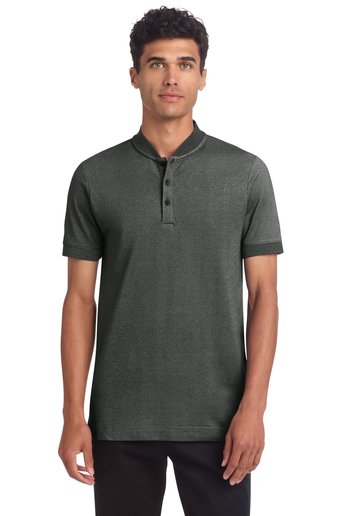 Mercer+Mettle® Stretch Pique Henley MM1008