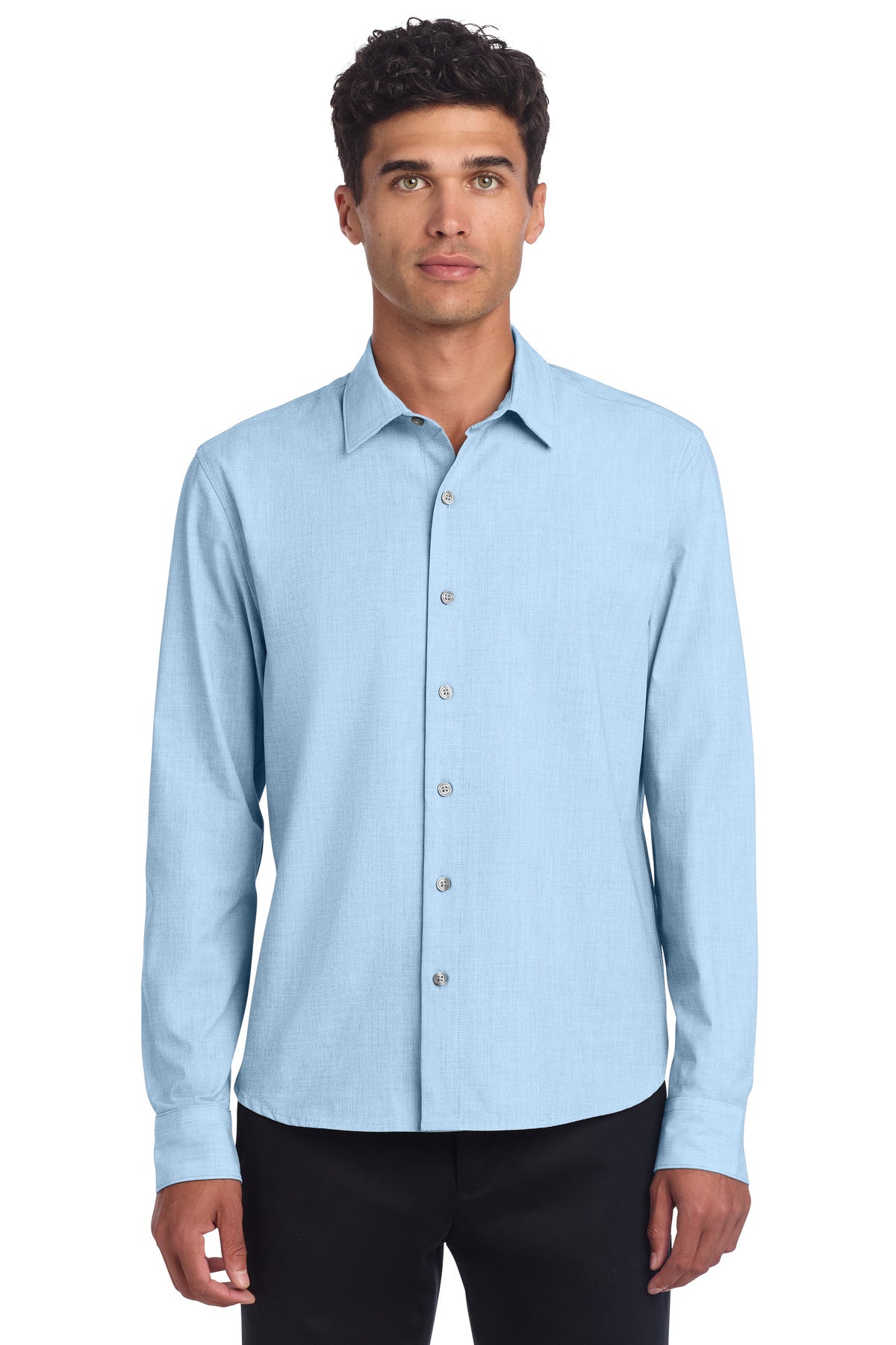 Mercer+Mettle® Long Sleeve Stretch Woven Shirt MM2000