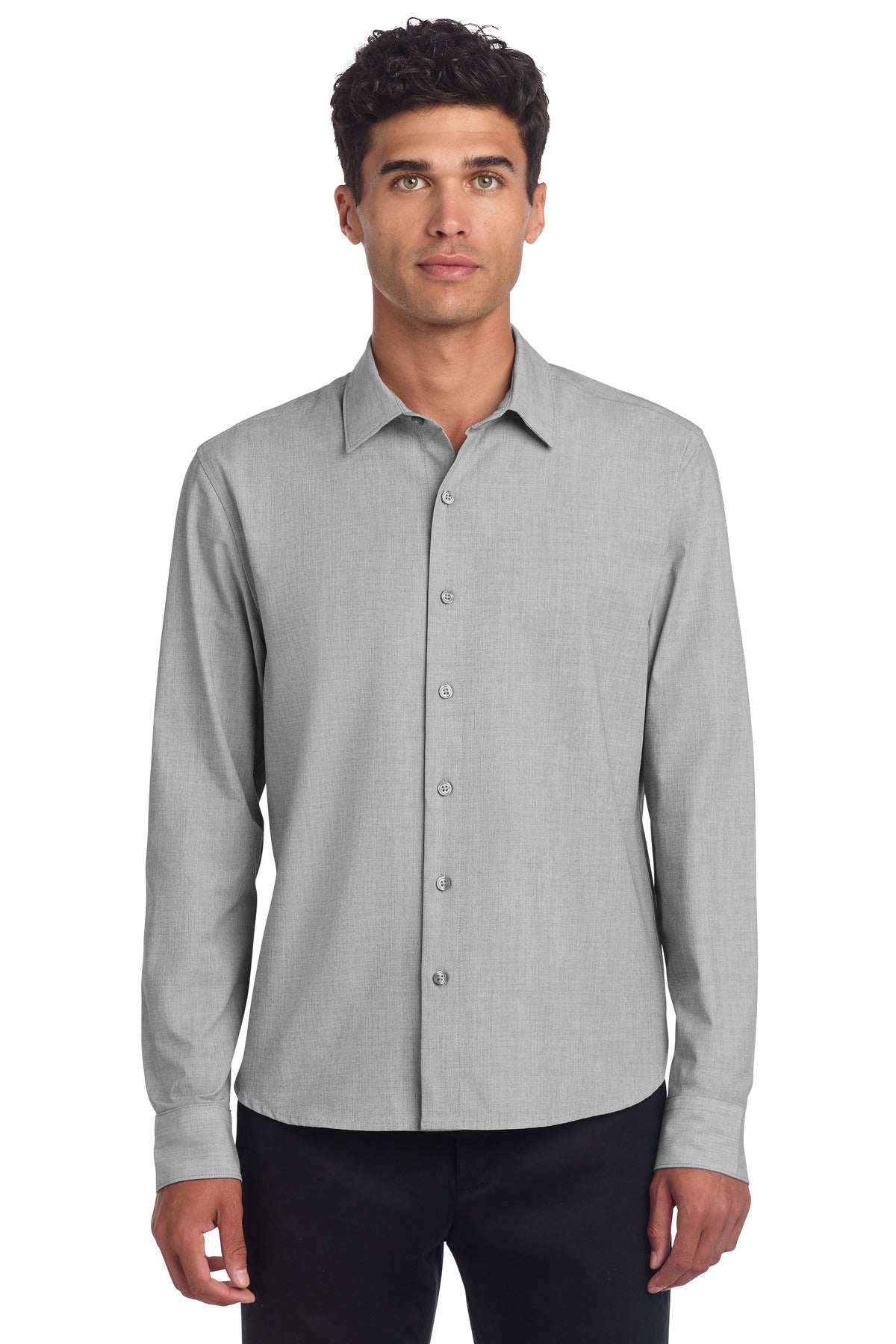 Mercer+Mettle® Long Sleeve Stretch Woven Shirt MM2000