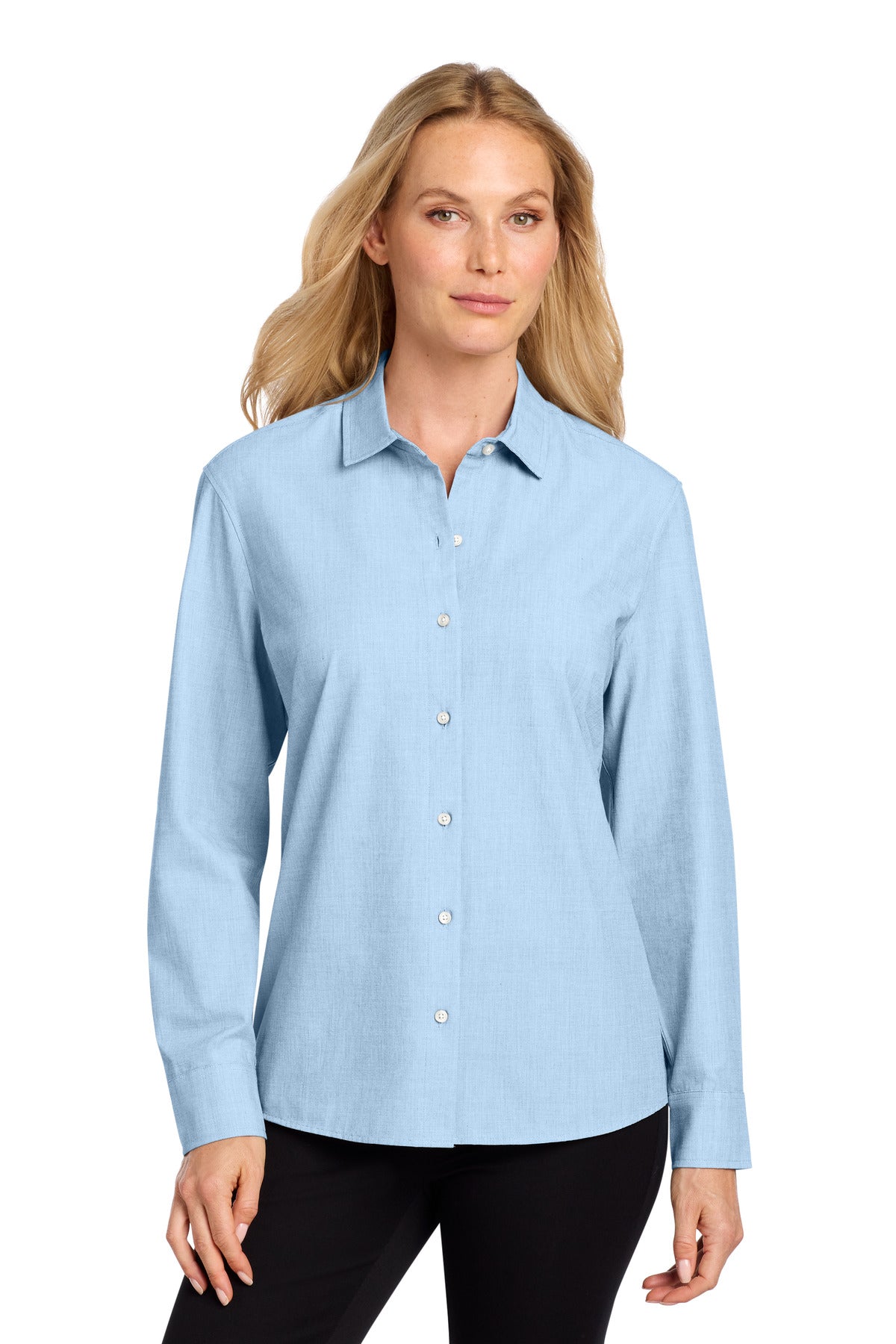 Mercer+Mettle® Women's Long Sleeve Stretch Woven Shirt MM2001