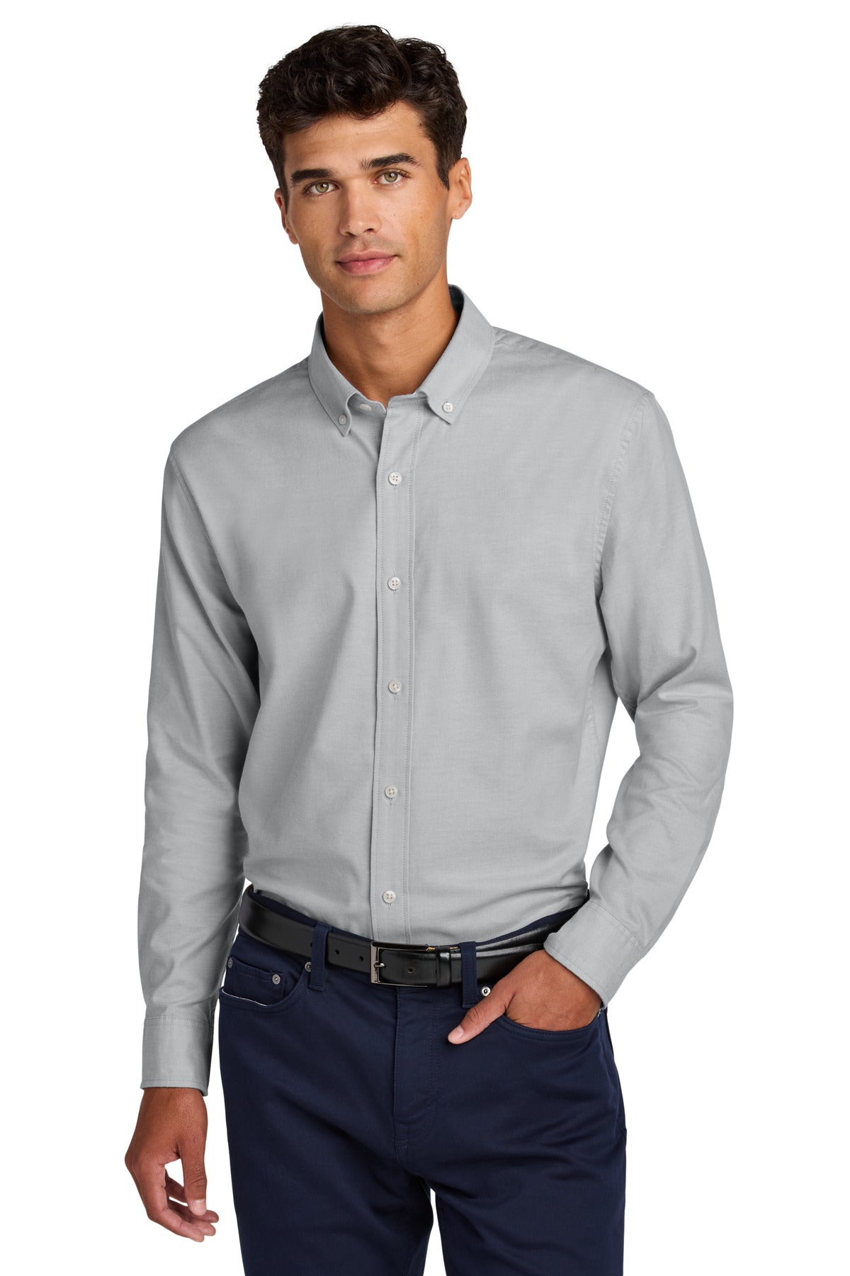 Mercer+Mettle® Long Sleeve Modern Oxford Shirt MM2002