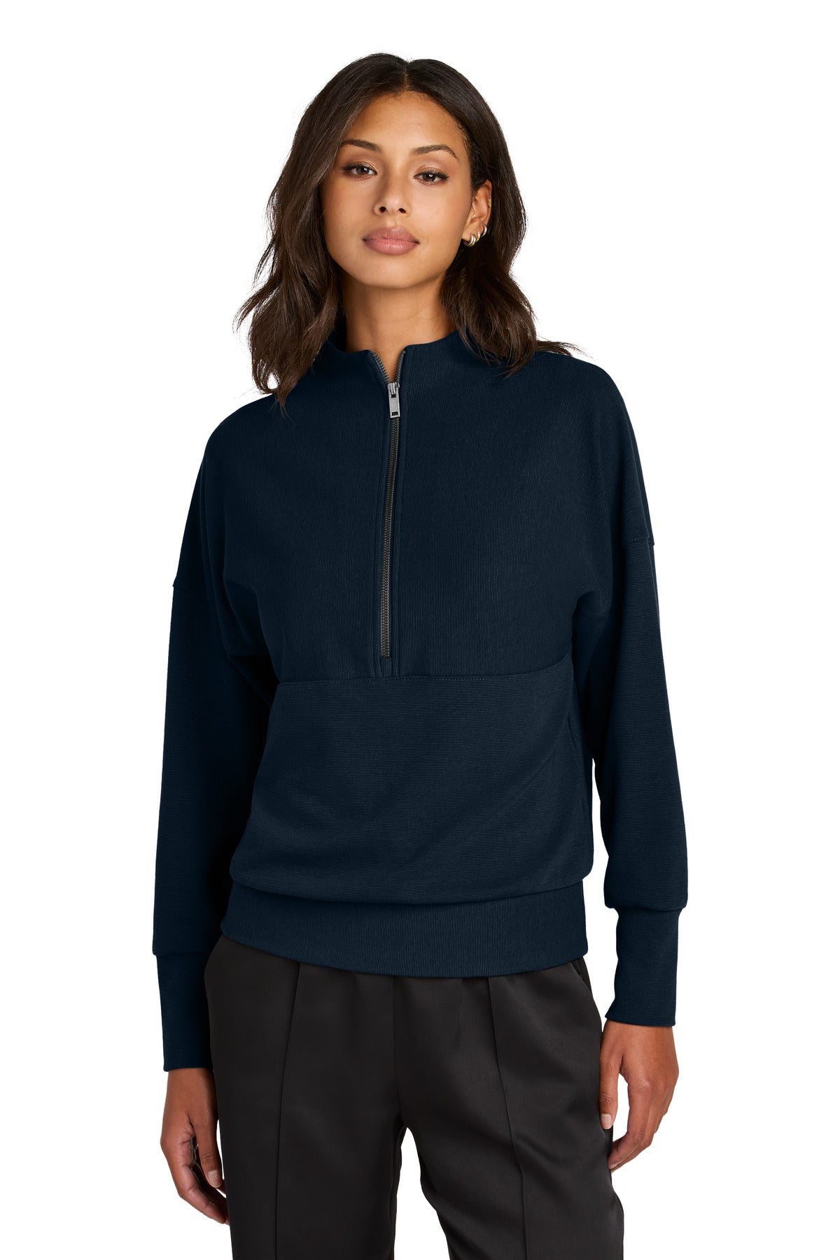 Mercer+Mettle® Women's Linear Texture 1/4-Zip MM3041