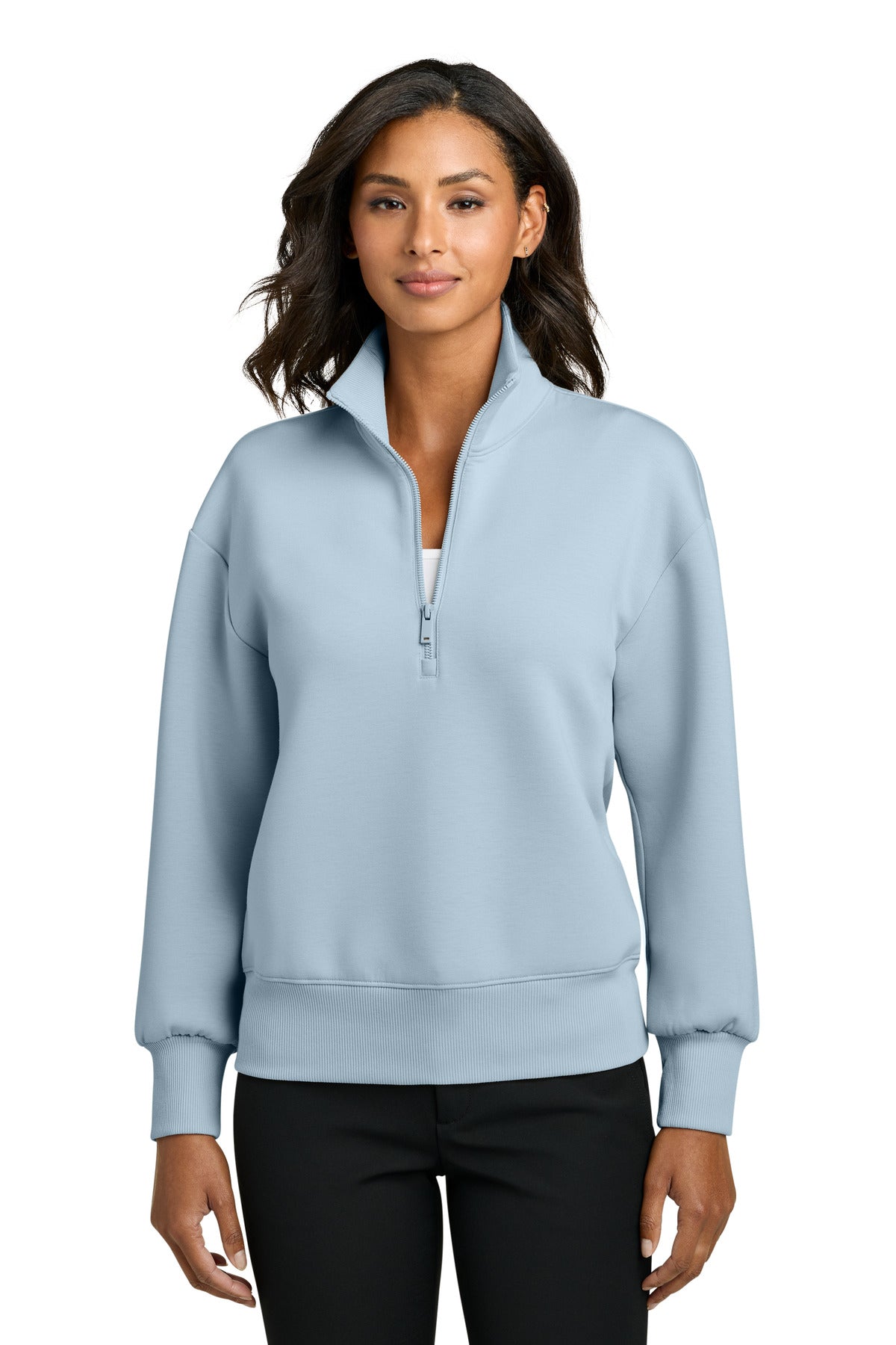 Mercer+Mettle® Women's Soft Spacer 1/4-Zip MM3101