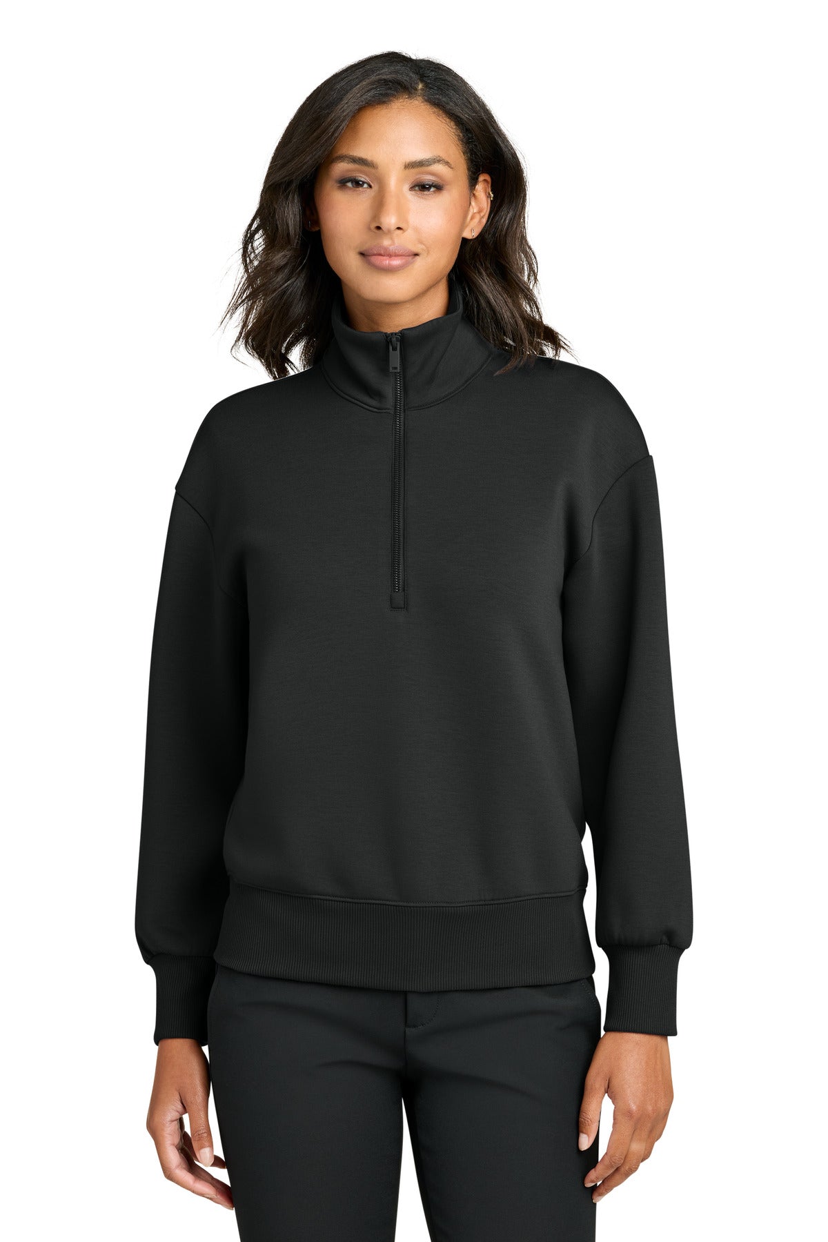 Mercer+Mettle® Women's Soft Spacer 1/4-Zip MM3101