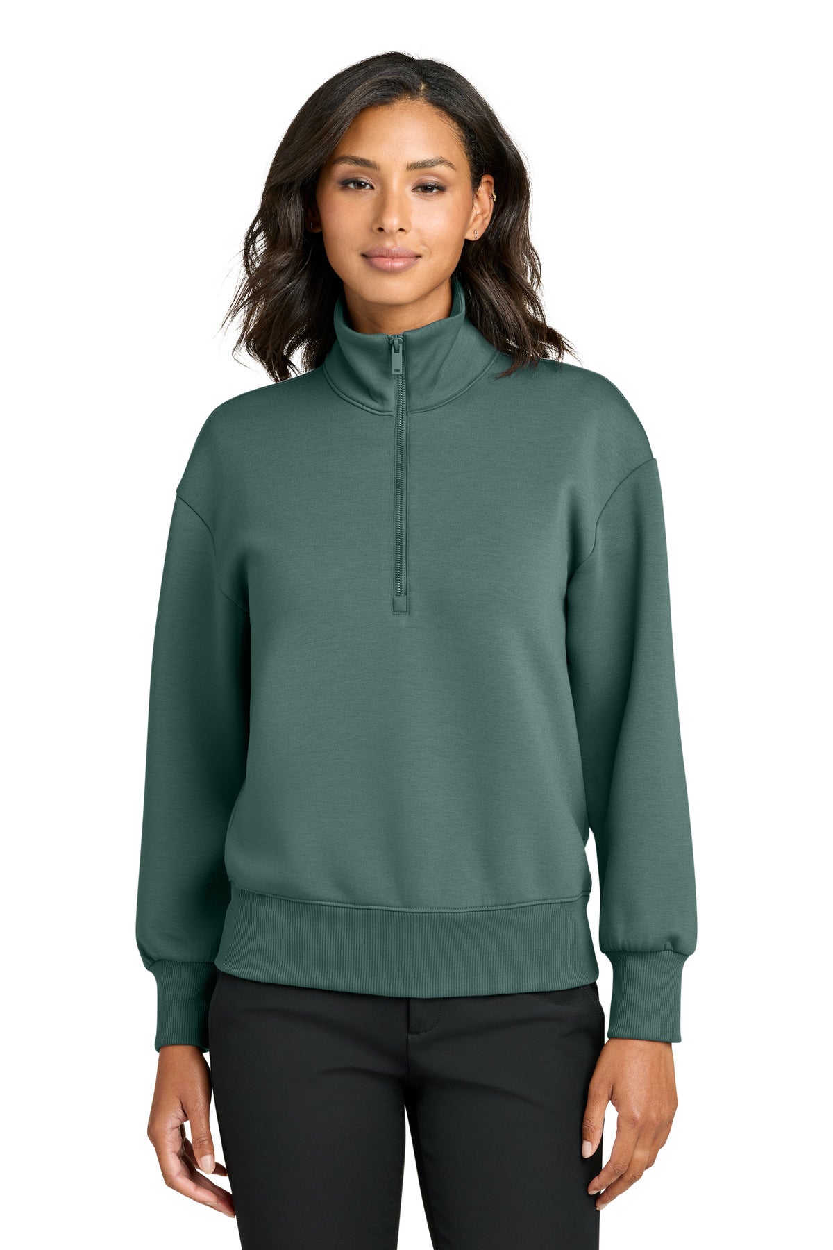 Mercer+Mettle® Women's Soft Spacer 1/4-Zip MM3101