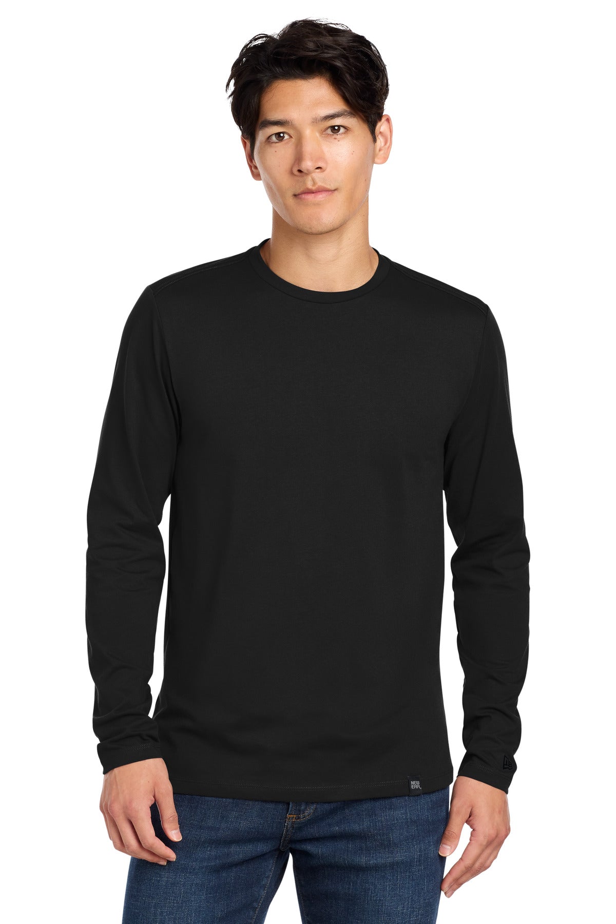 New Era ® Heritage Blend Long Sleeve Crew Tee. NEA102