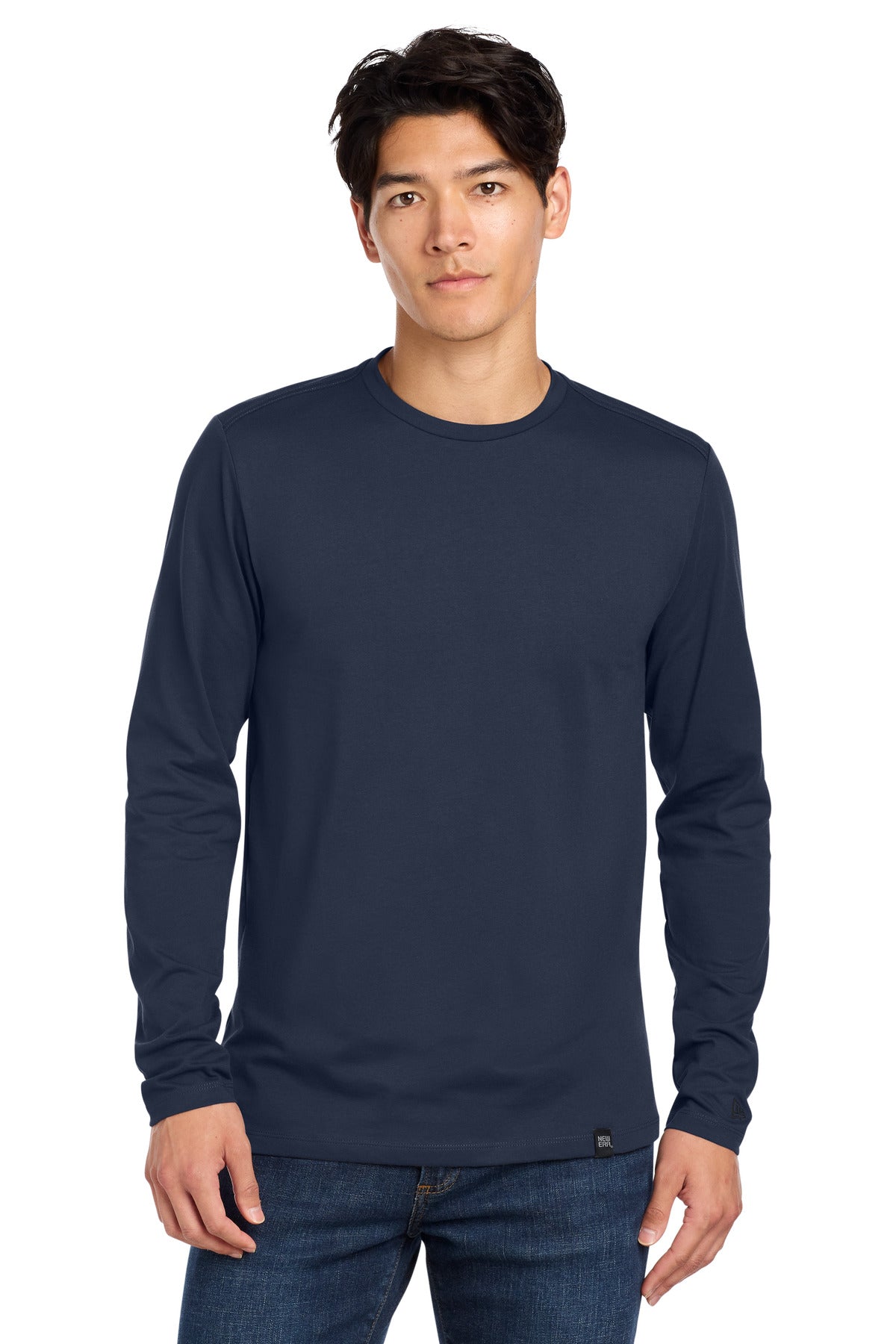 New Era ® Heritage Blend Long Sleeve Crew Tee. NEA102