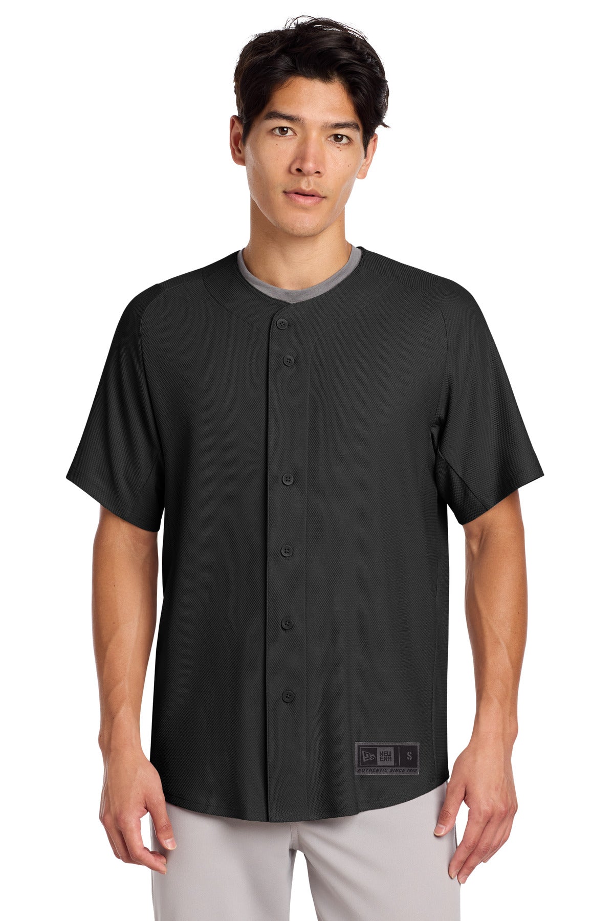 New Era ® Diamond Era Full-Button Jersey. NEA220