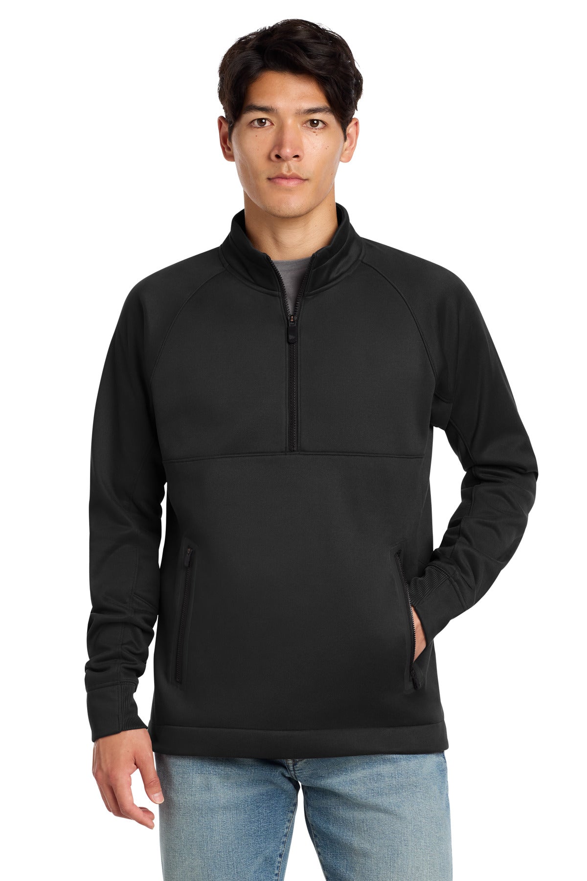 New Era ® Venue Fleece 1/4-Zip Pullover. NEA523