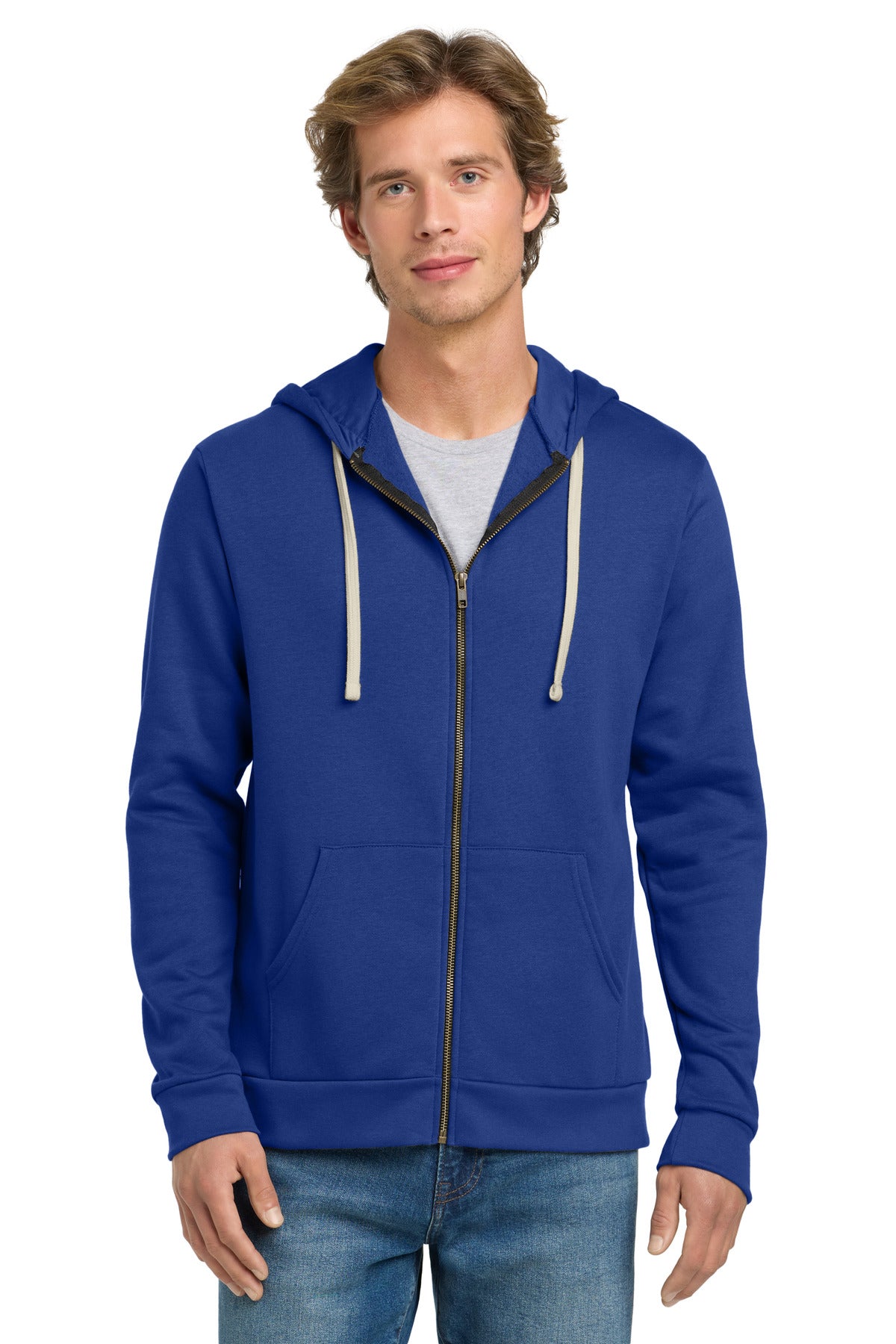 Next Level Apparel® Adult Santa Barbara Zip Hoodie. NL9602