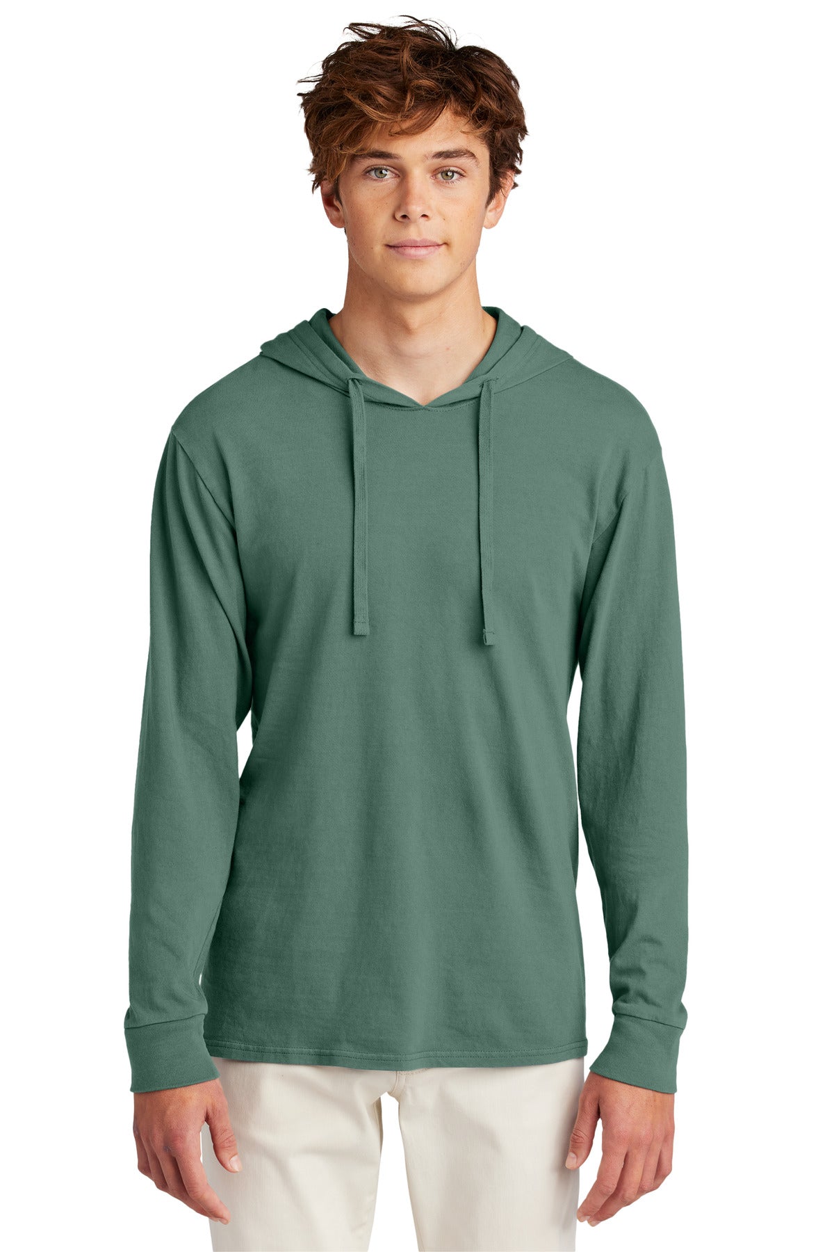 Port & Co™ Beach Wash® Garment-Dyed Pullover Hooded Tee PC099H