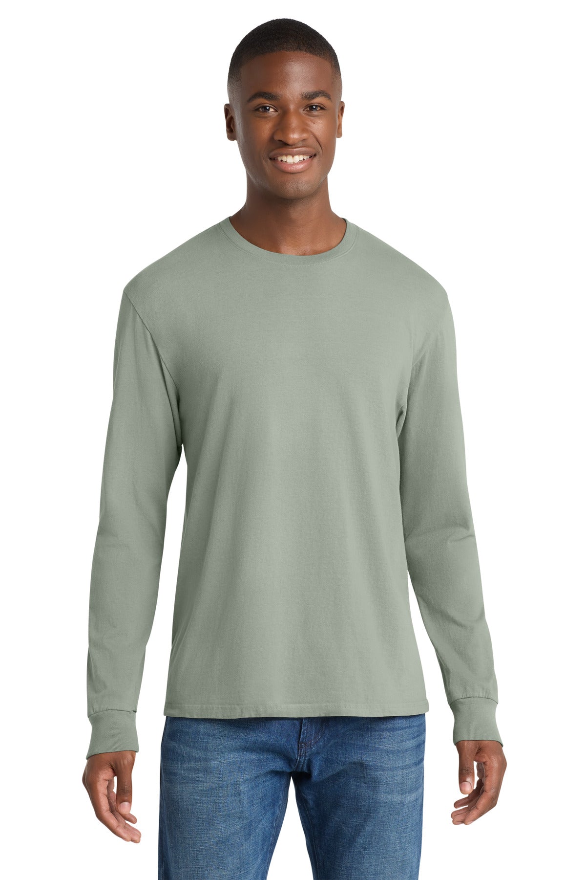 Port & Co™ Beach Wash® Garment-Dyed Long Sleeve Tee PC099LS