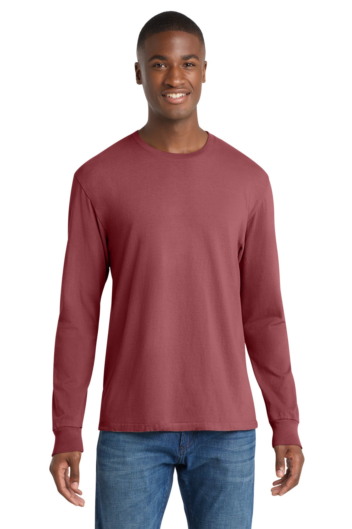 Port & Co™ Beach Wash® Garment-Dyed Long Sleeve Tee PC099LS