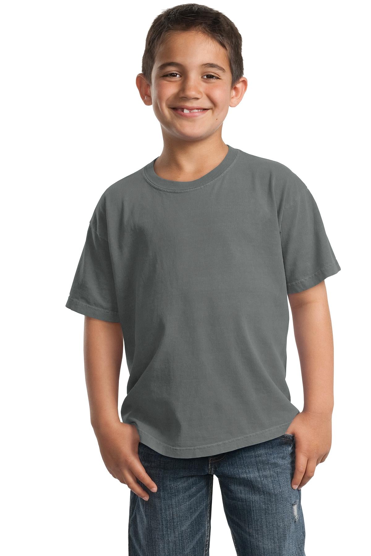 Port & Co™ Youth Beach Wash® Garment-Dyed Tee. PC099Y