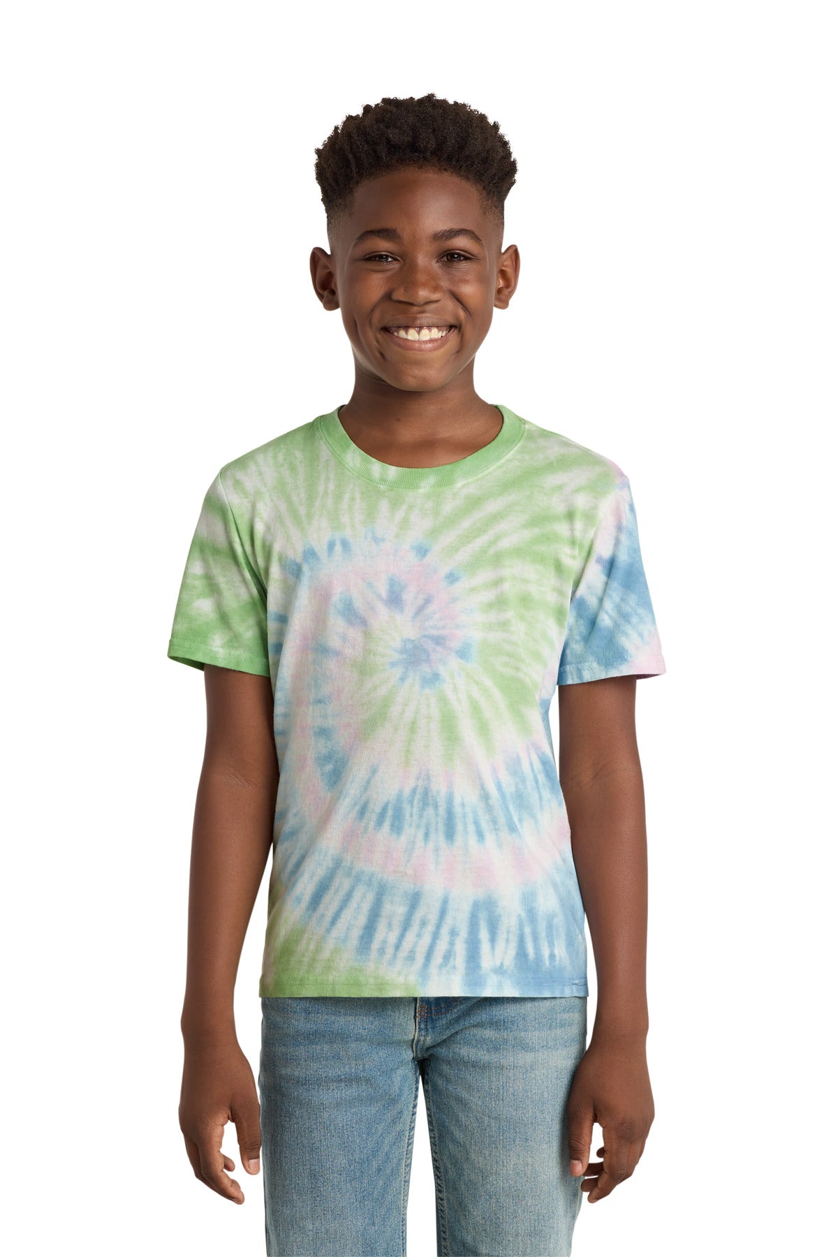 Port & Co™ Youth Tie-Dye Tee. PC147Y