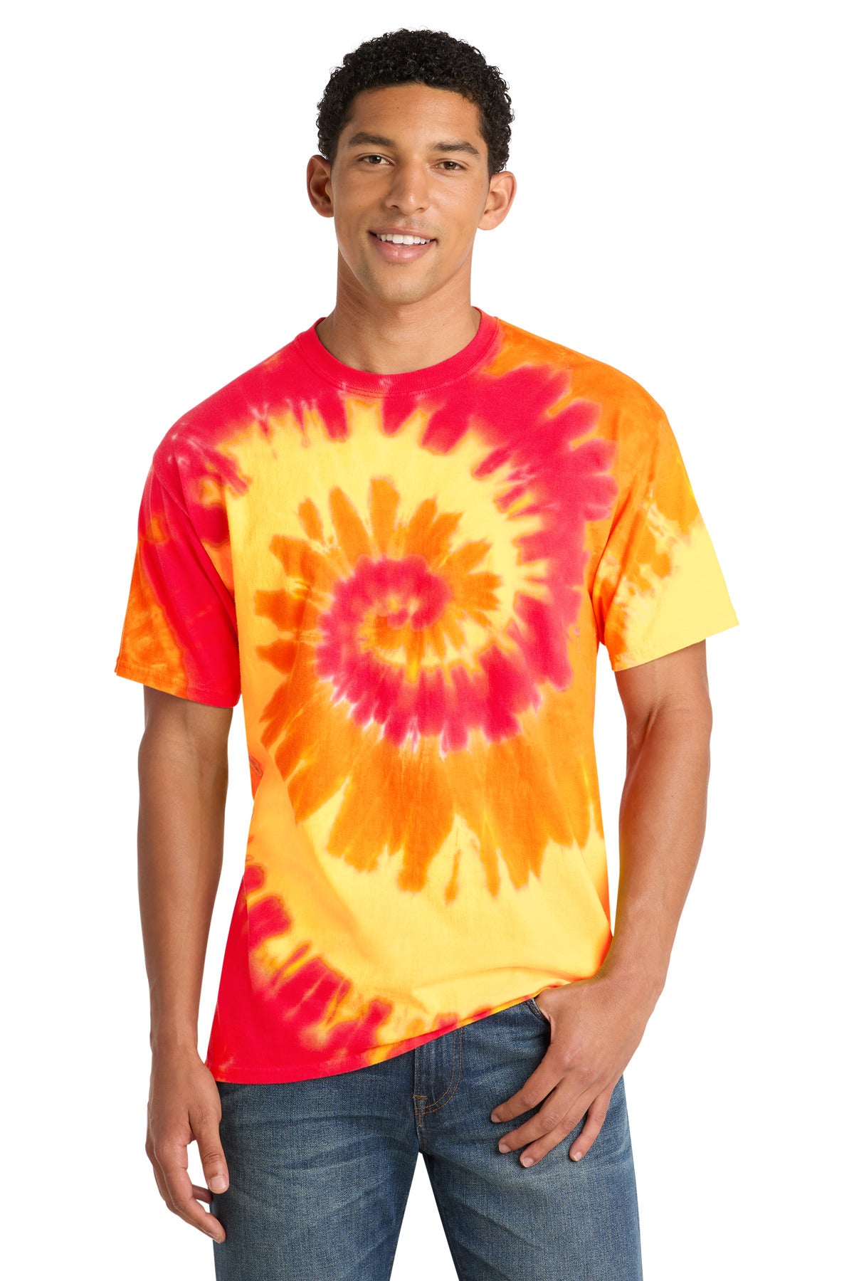 Port & Co™ Tie-Dye Tee. PC147