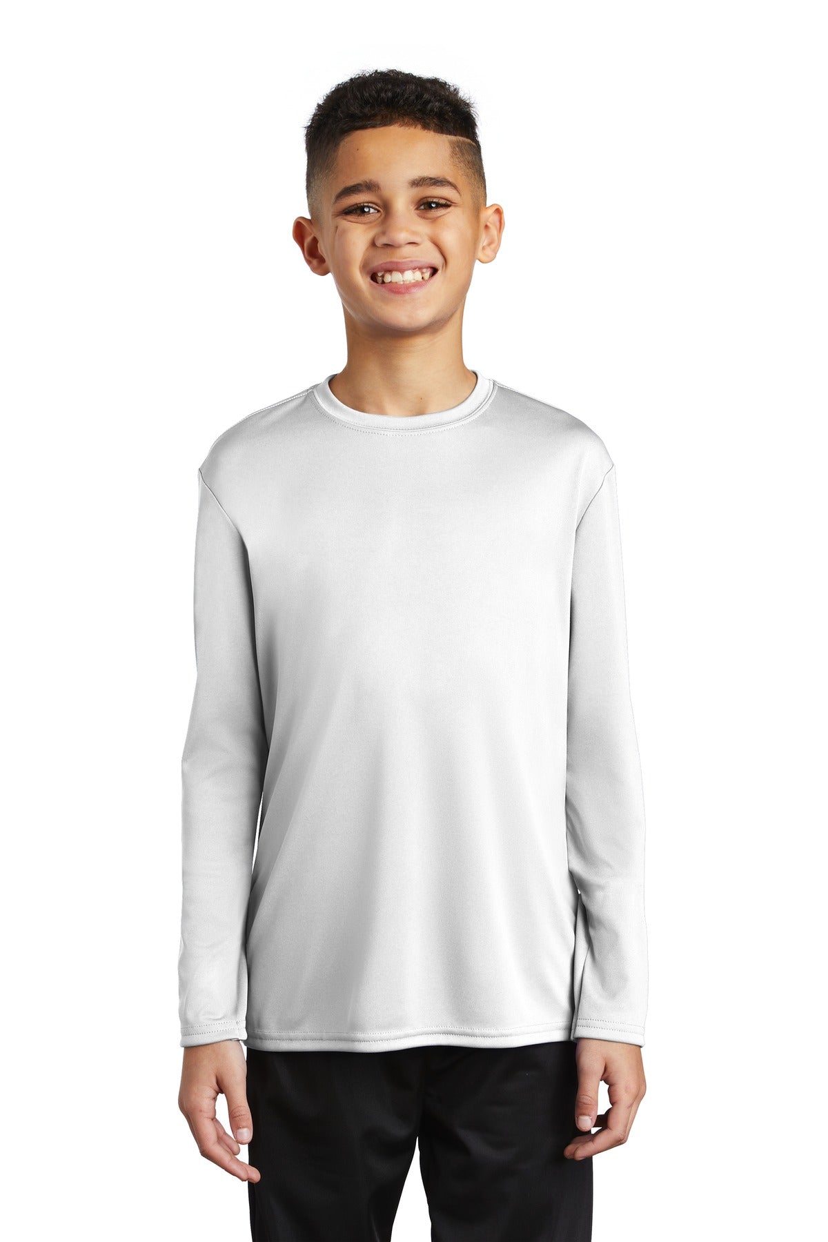 Port & Co™ Youth Long Sleeve Performance Tee PC380YLS