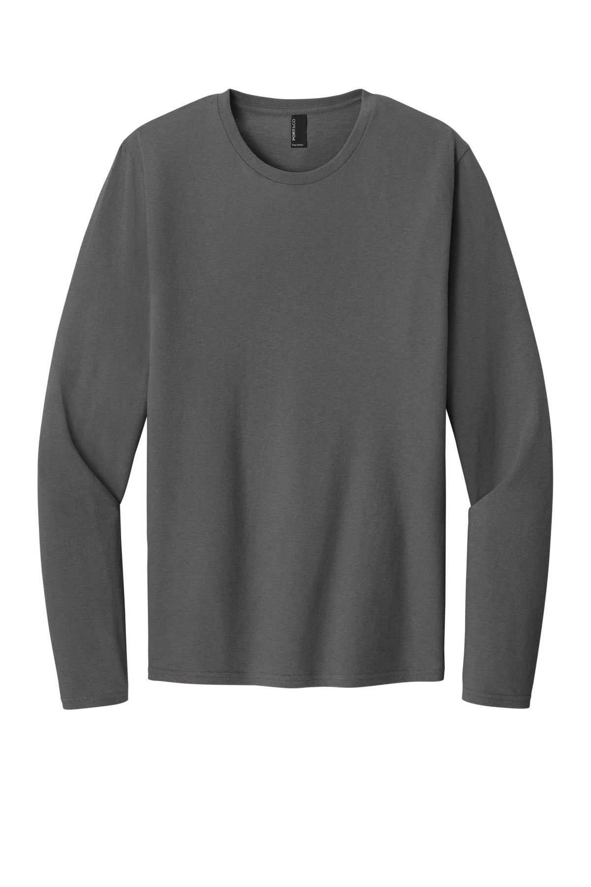 Port & Co™ Easy Cotton Long Sleeve Tee PC43LS