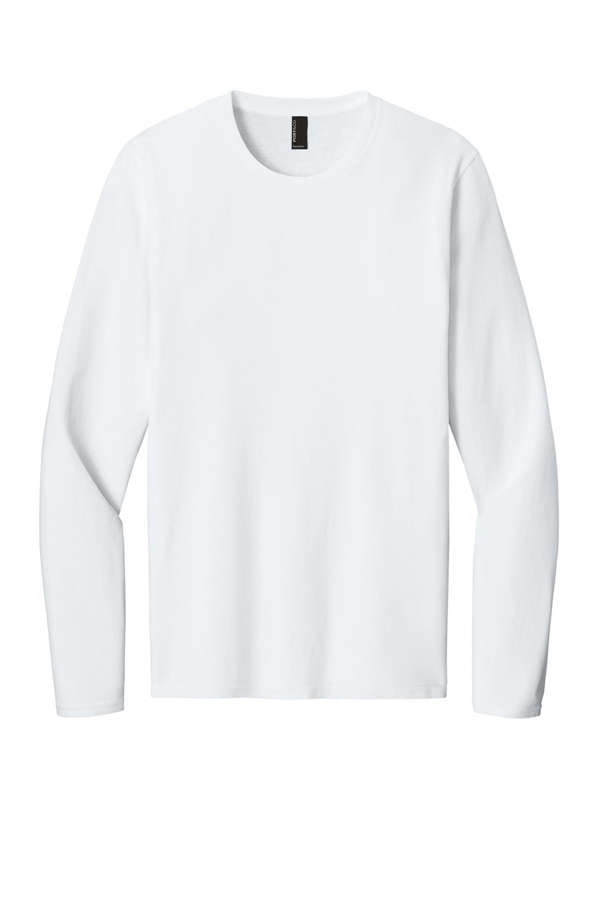 Port & Co™ Easy Cotton Long Sleeve Tee PC43LS