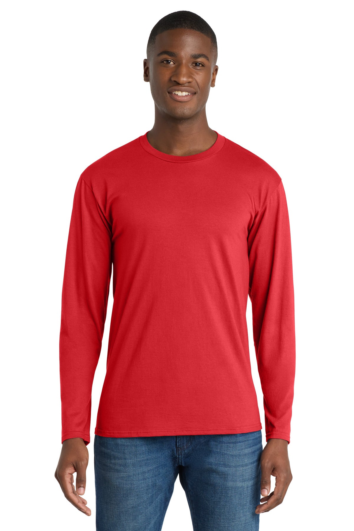 Port & Co™ Long Sleeve Fan Favorite Tee. PC450LS