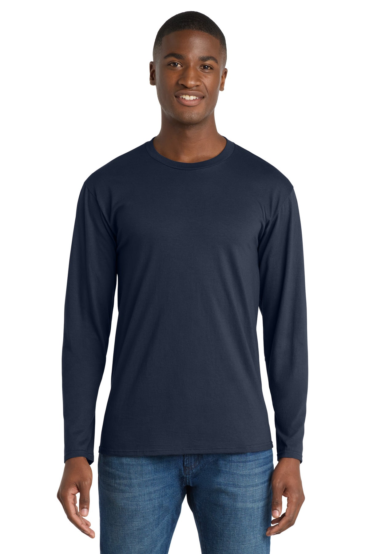 Port & Co™ Long Sleeve Fan Favorite Tee. PC450LS