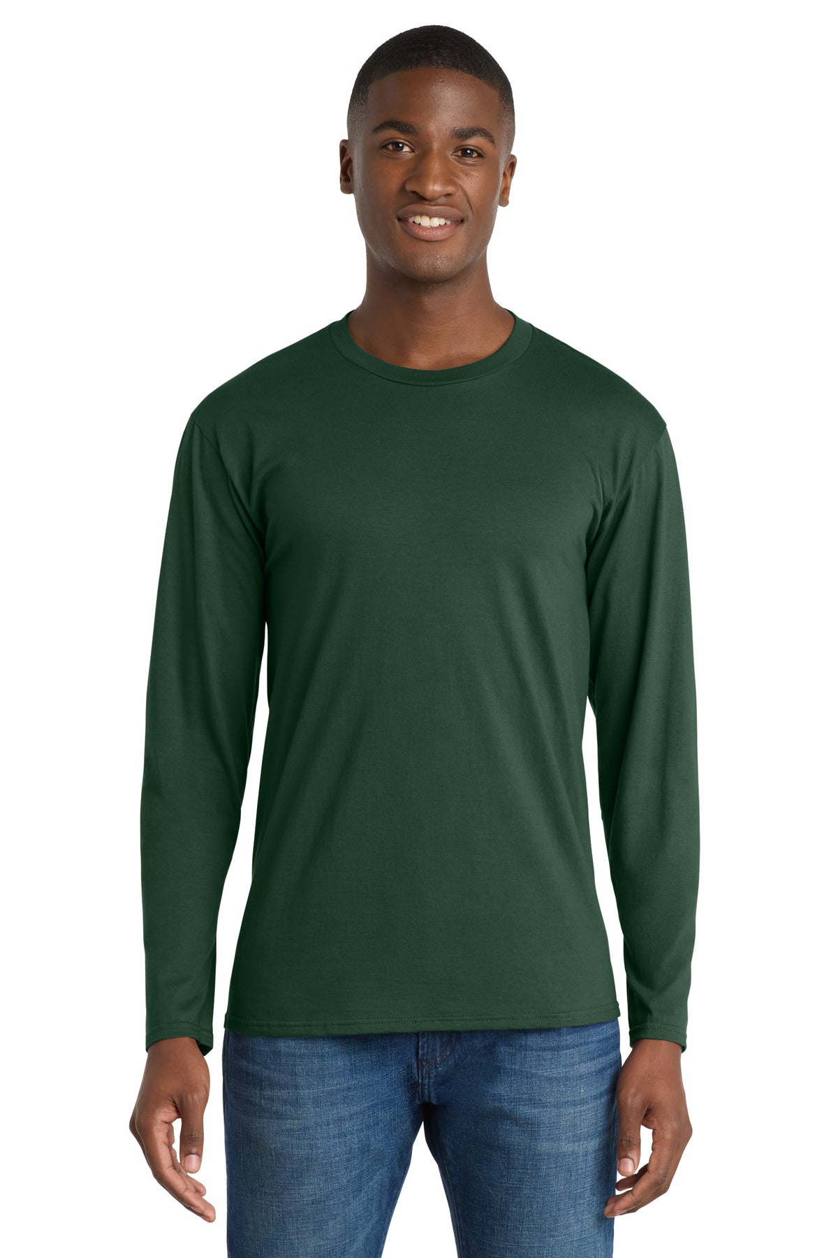 Port & Co™ Long Sleeve Fan Favorite Tee. PC450LS