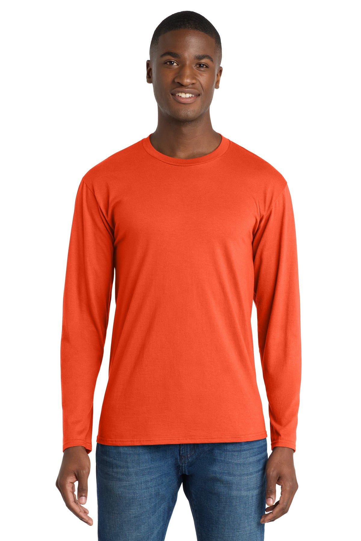 Port & Co™ Long Sleeve Fan Favorite Tee. PC450LS