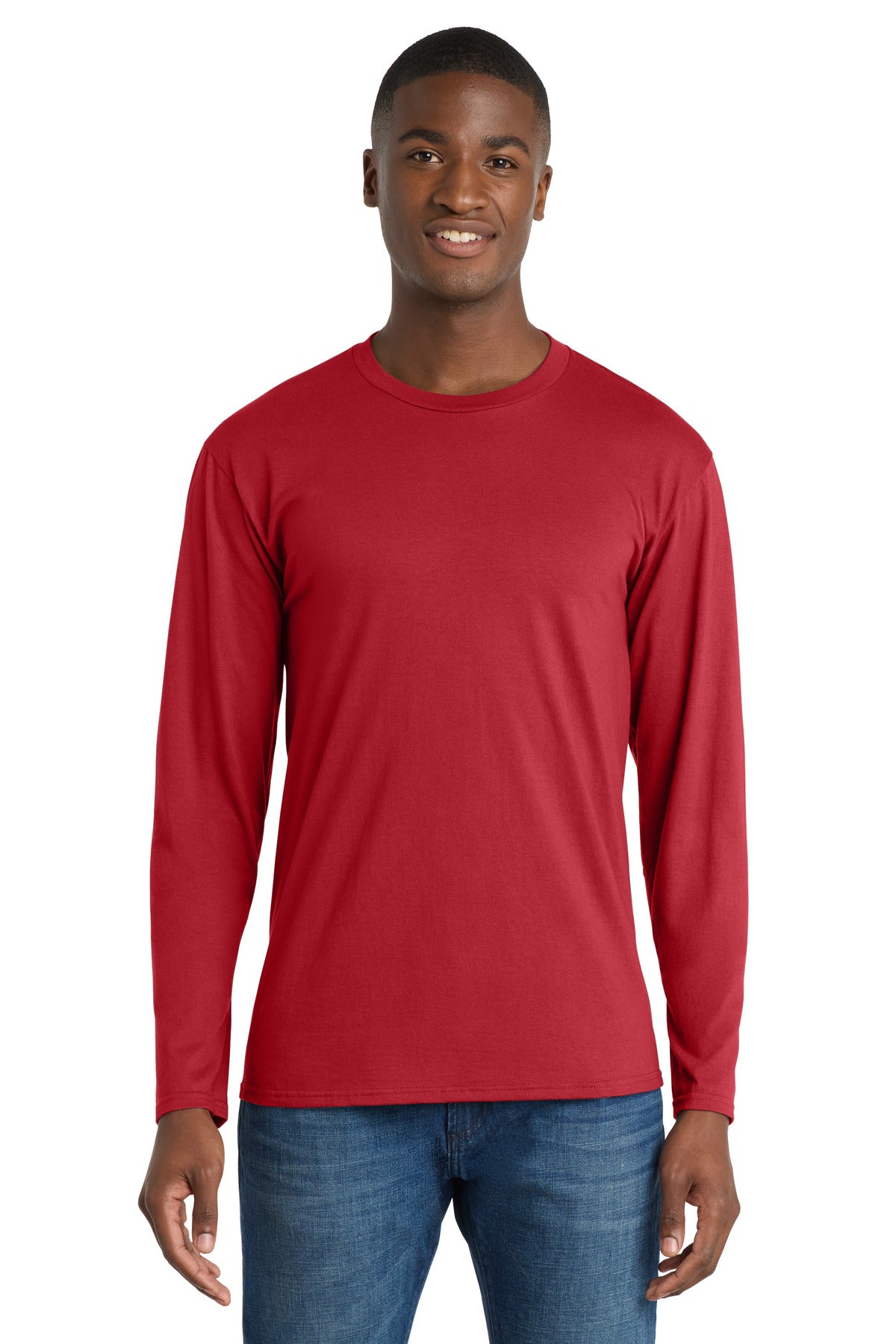 Port & Co™ Long Sleeve Fan Favorite Tee. PC450LS