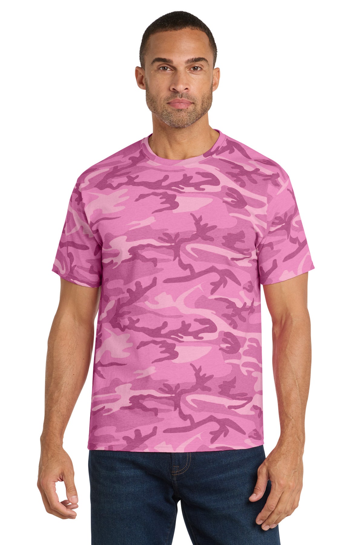 Port & Co™ Core Cotton Camo Tee.  PC54C