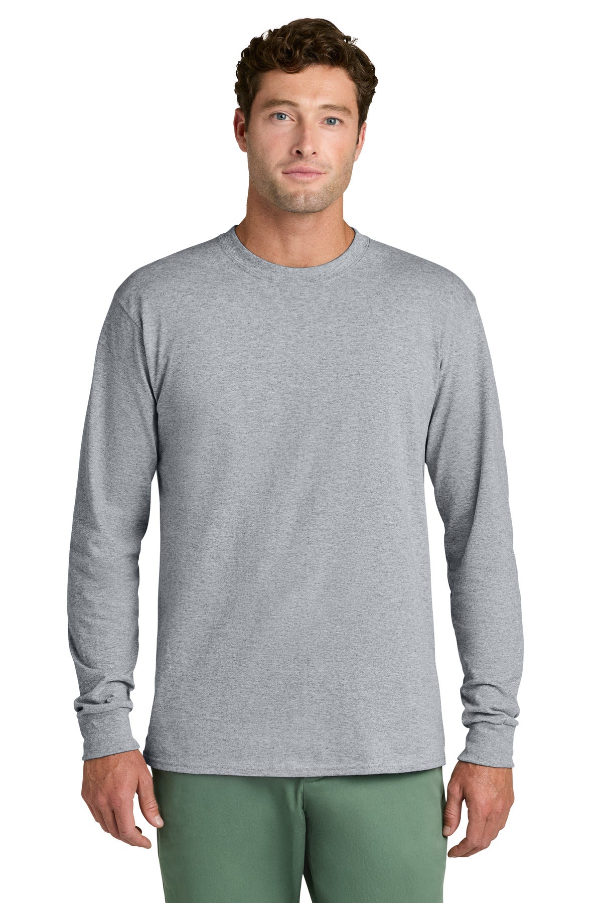 Port & Co™ Long Sleeve Core Cotton Tee. PC54LS