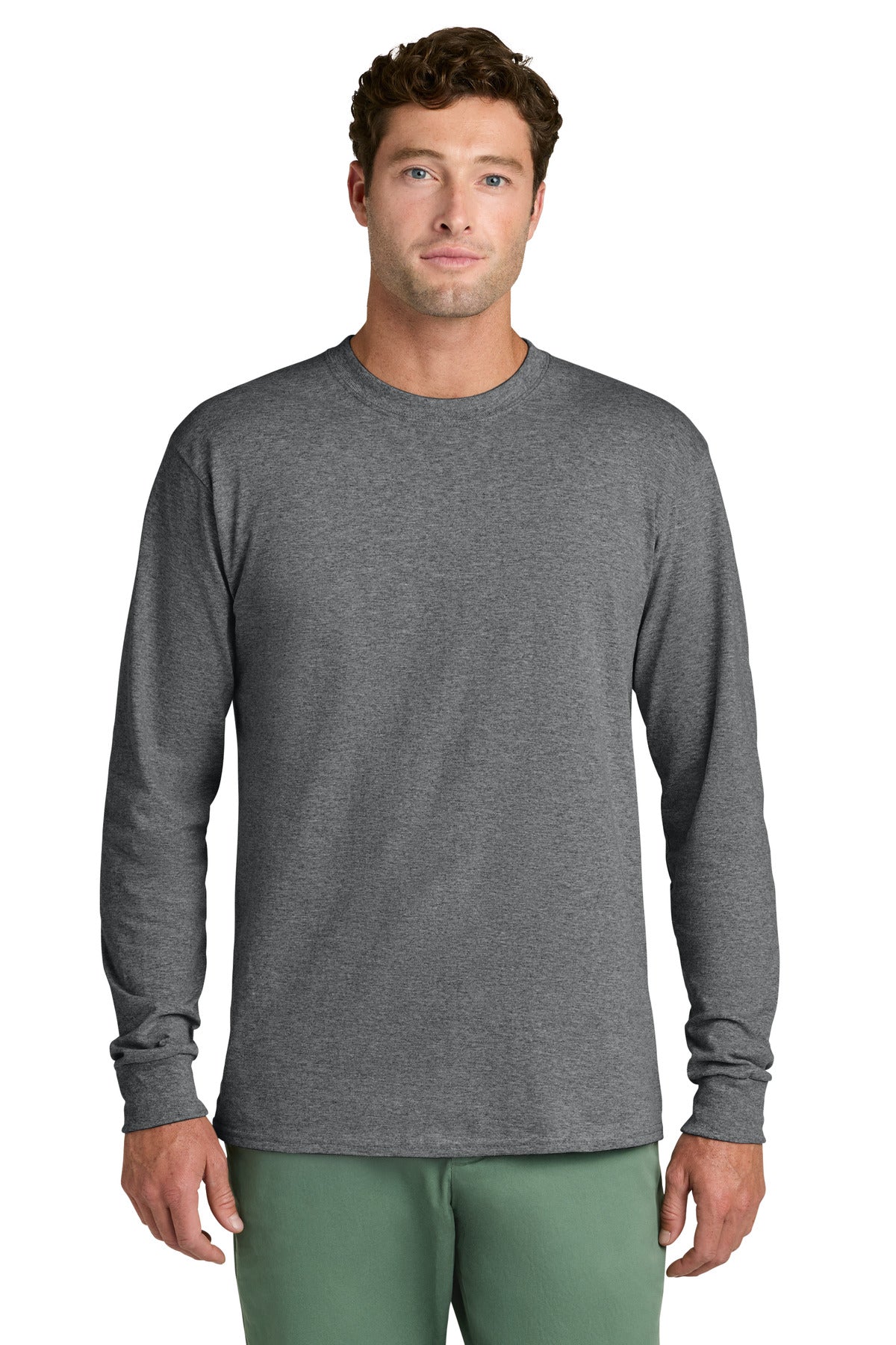 Port & Co™ Long Sleeve Core Cotton Tee. PC54LS