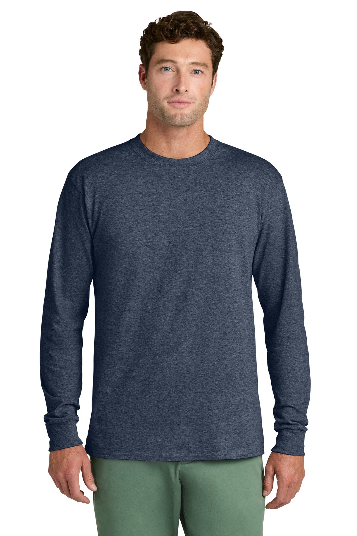 Port & Co™ Long Sleeve Core Cotton Tee. PC54LS