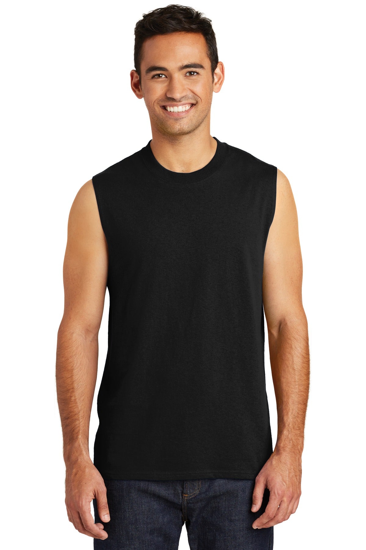 Port & Co™ Core Cotton Sleeveless Tee. PC54SL