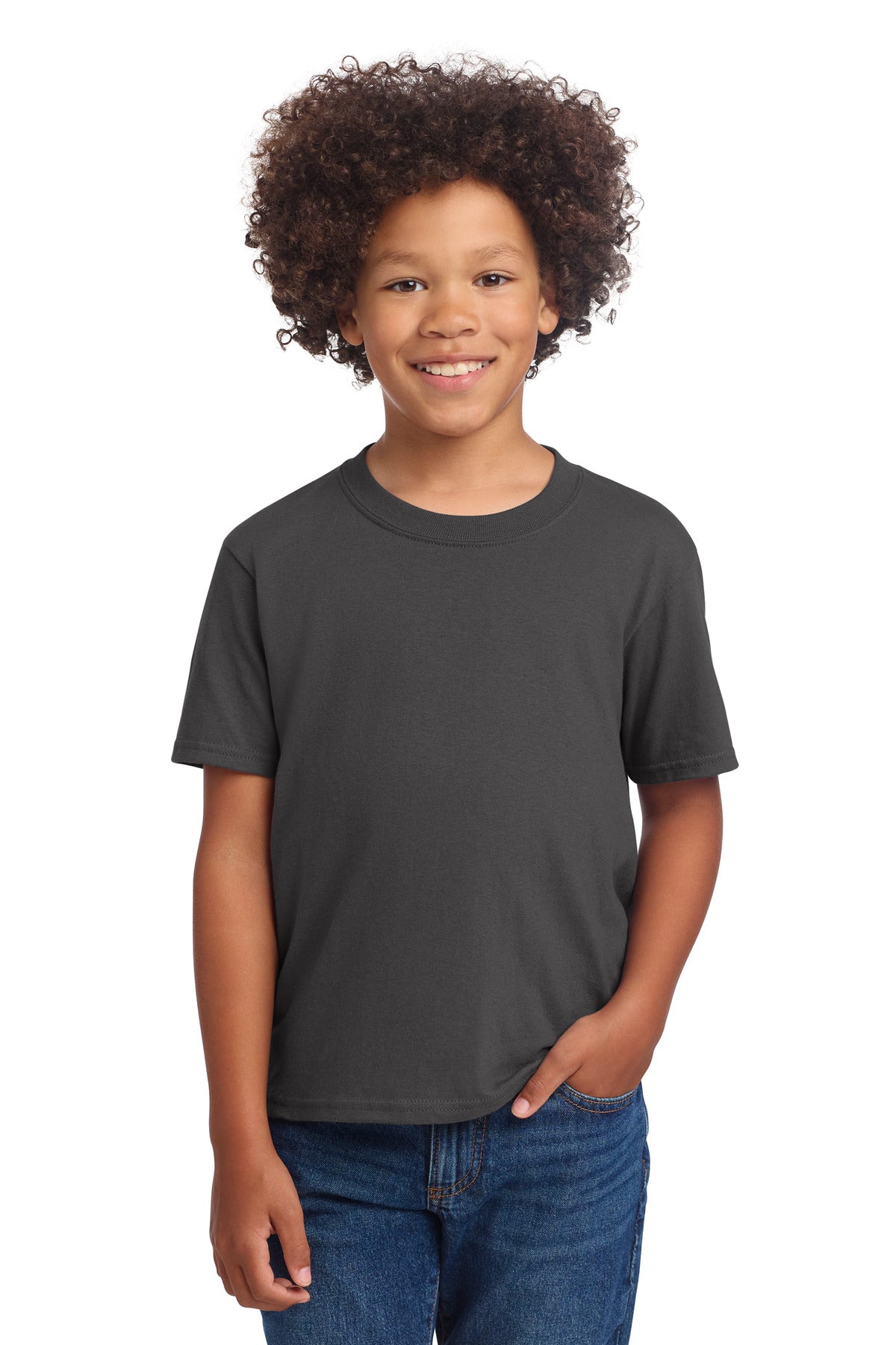 Port & Co™ Youth Core Cotton DTG Tee PC54YDTG