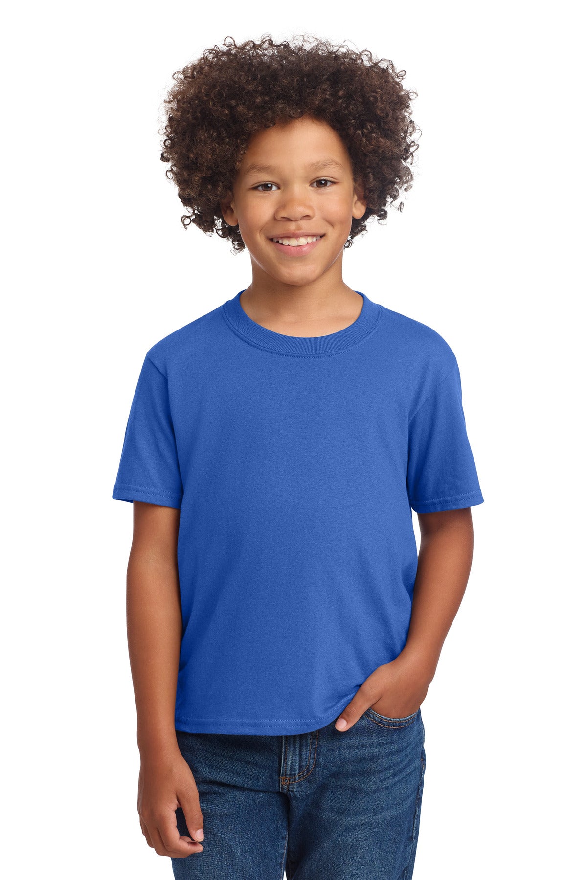 Port & Co™ Youth Core Cotton DTG Tee PC54YDTG