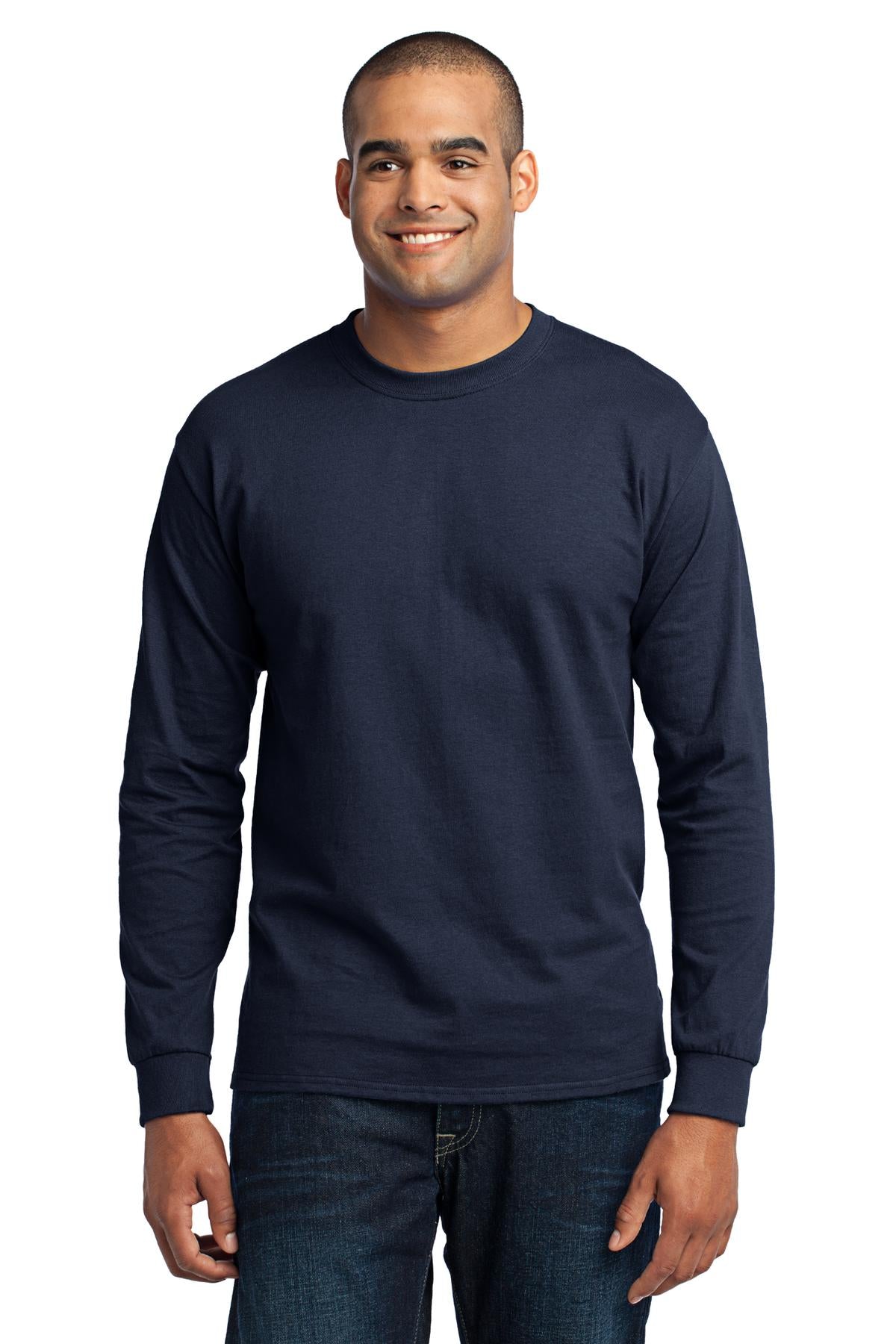 Port & Co™ Long Sleeve Core Blend Tee. PC55LS