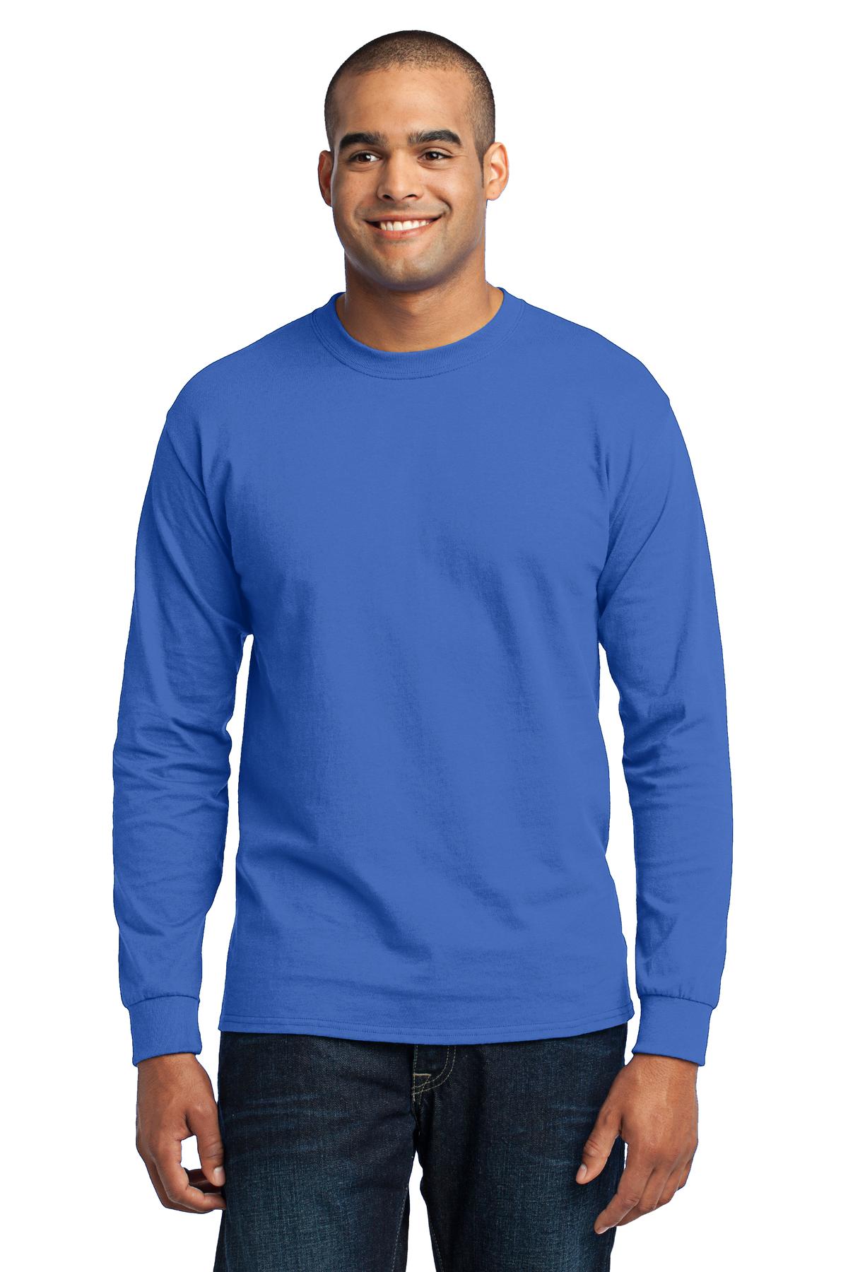 Port & Co™ Long Sleeve Core Blend Tee. PC55LS