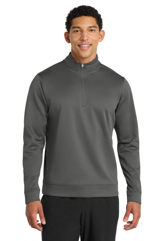 Port & Co™ Performance Fleece 1/4-Zip Pullover Sweatshirt. PC590Q