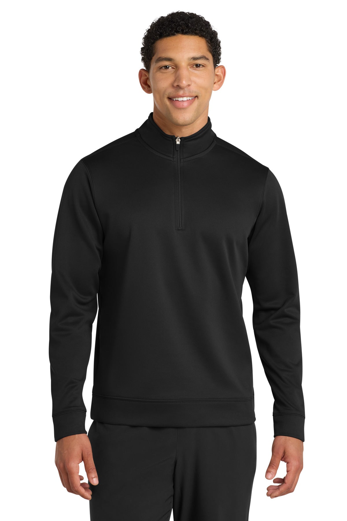 Port & Co™ Performance Fleece 1/4-Zip Pullover Sweatshirt. PC590Q